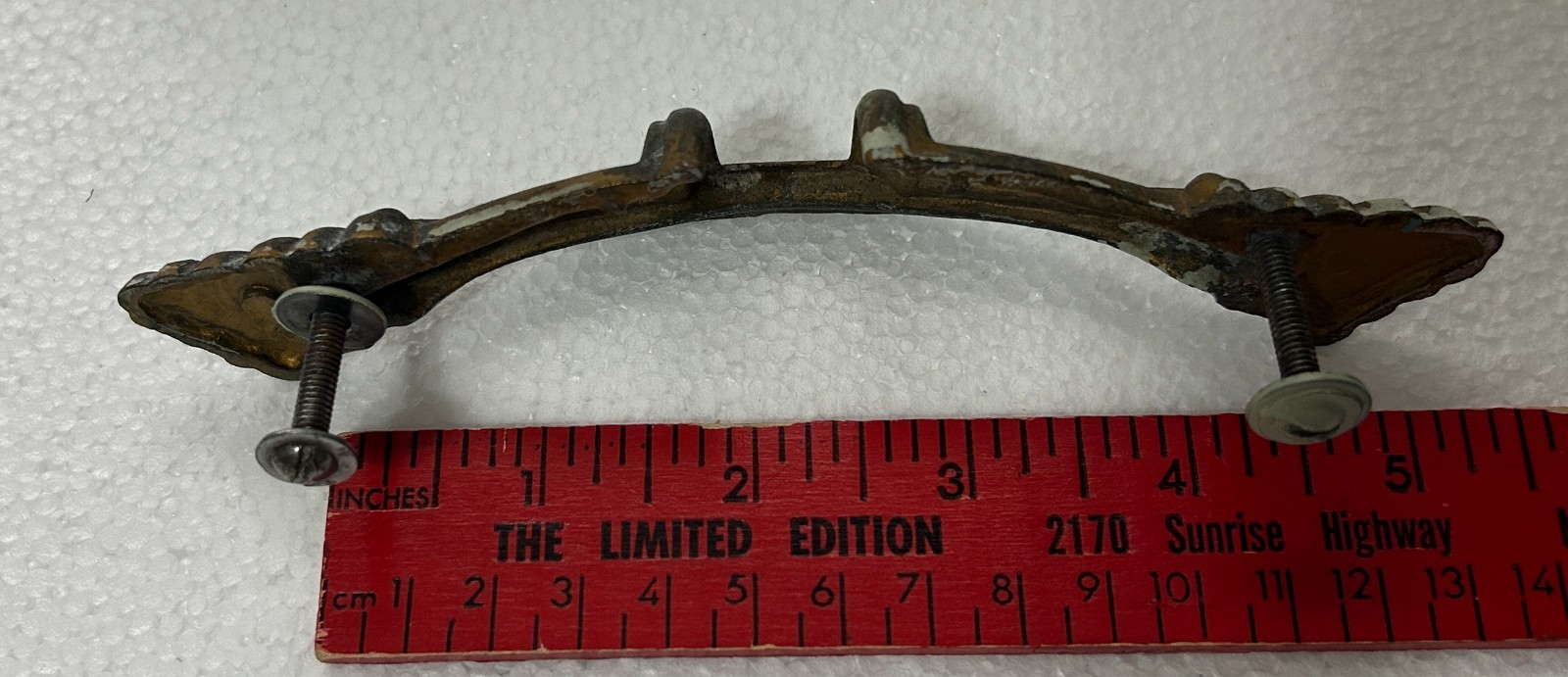 Vtg Art Deco Waterfall Style Dresser Drawer Pulls Handles Bakelite - 2 (M21)