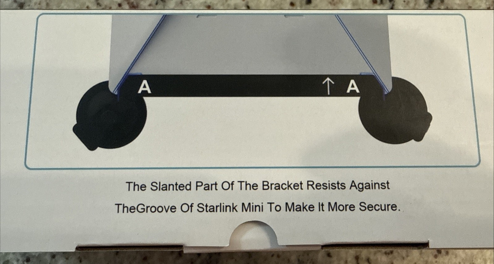 Starlink Mini Suction Cum Mount for Sunroofs, Windows- RVs, Cars, Boats - Strong