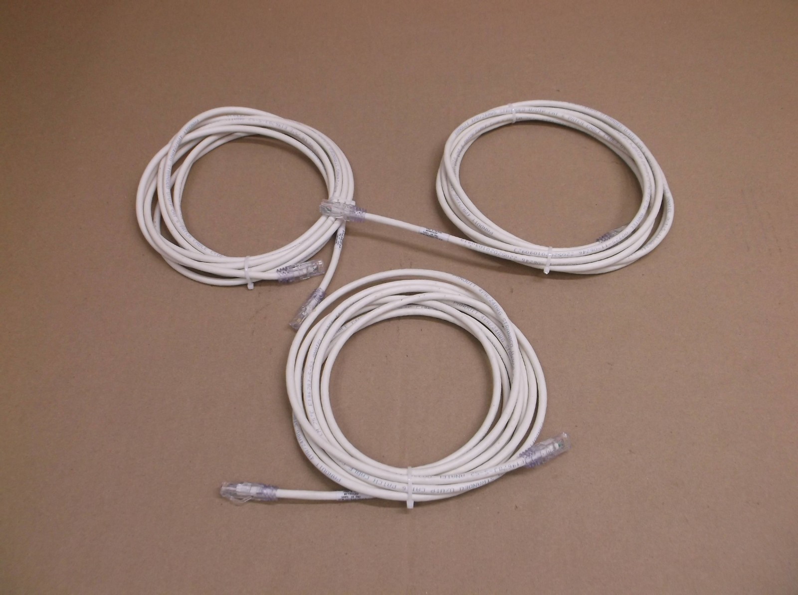 NK6PC14Y Panduit NEW Category 6 Patch Cord Cable, Tangle Free Latch 14' Length