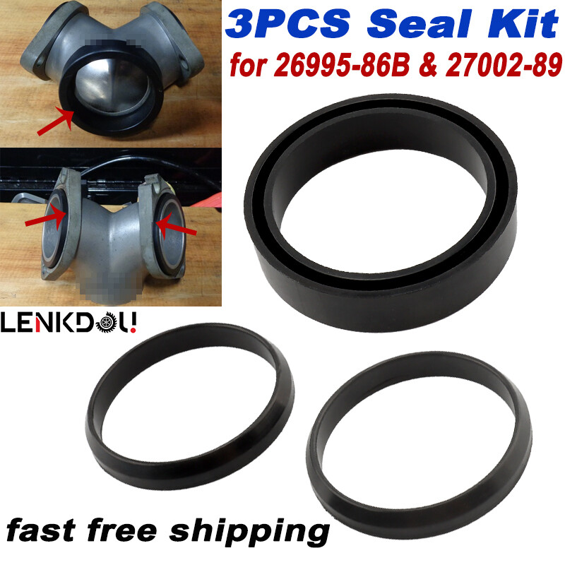 3PCS Seal Carburetor Intake Manifold Gasket Kit 27002-89 26995-86B for Harley US