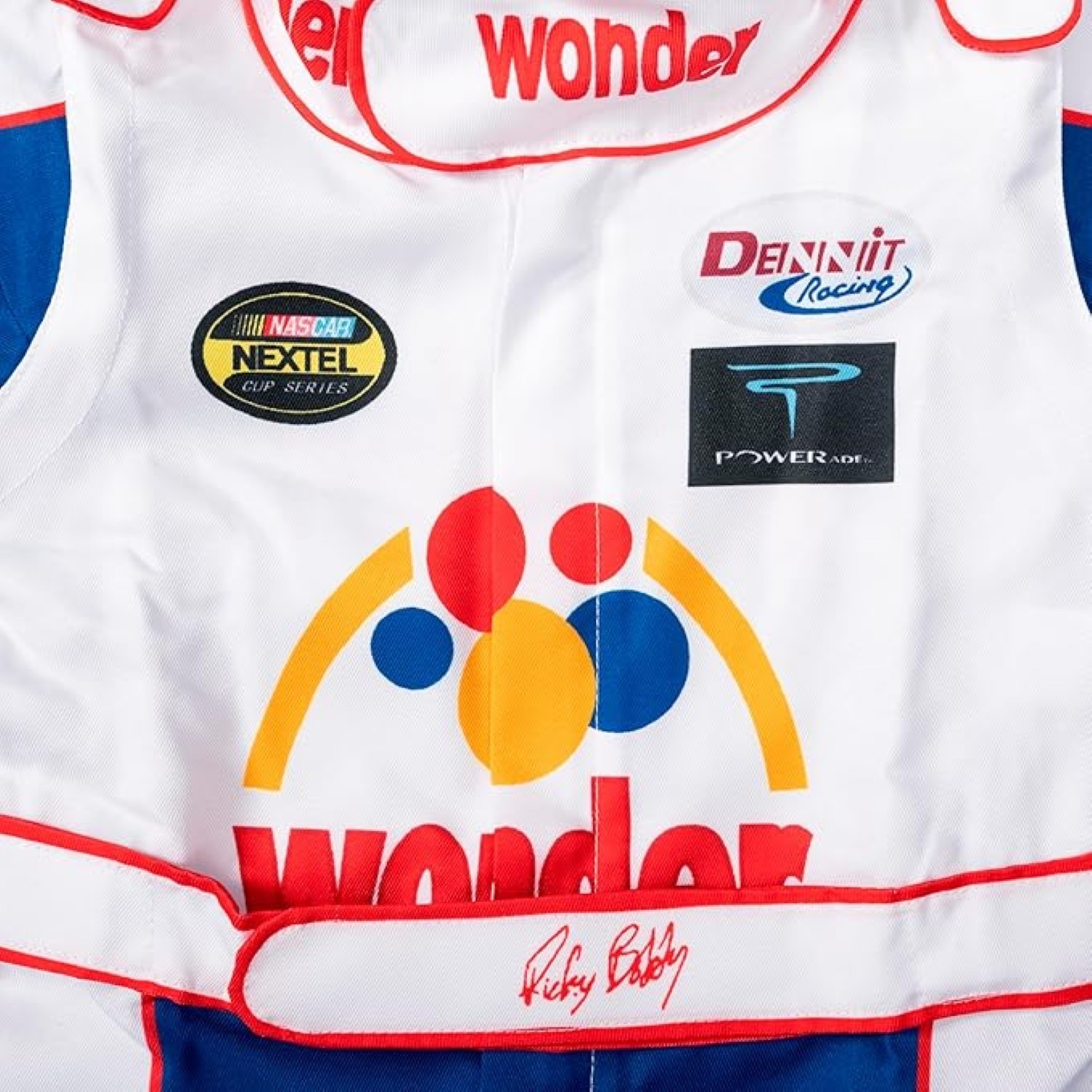 Ricky Bobby Movie Kids Toddler Halloween Cosplay Costume Set (Suit & Hat)