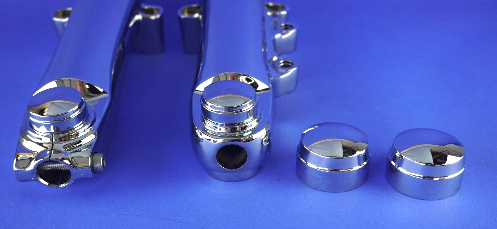 HARLEY 2018 - 2024 SOFTAIL HERITAGE DELUXE FORK LEGS CHROME EXCHANGE