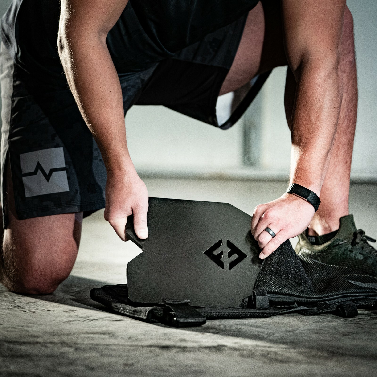 Premium Weight Vest Plates - 13.75 LB Plates Sold In A set, 30 LB Total Weight