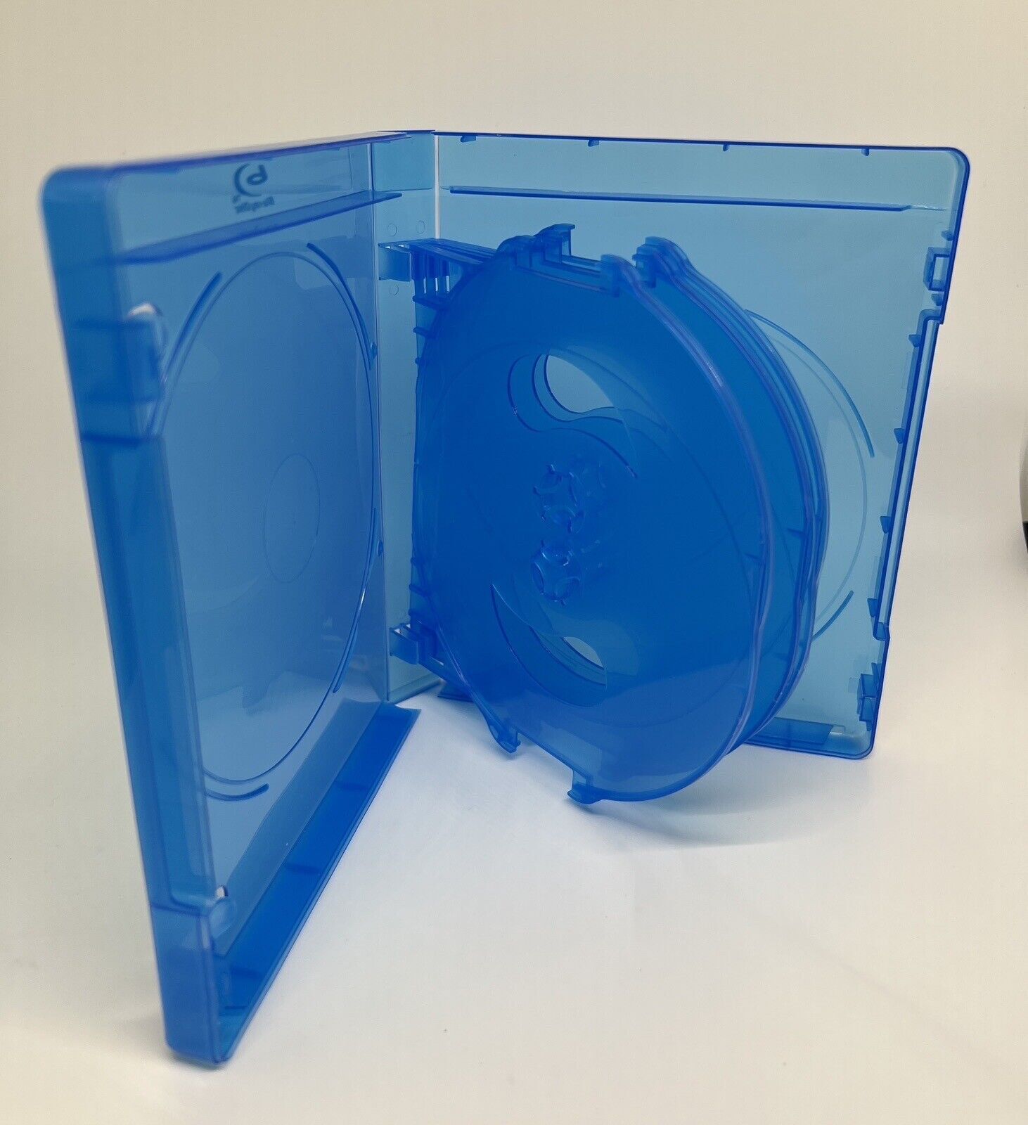 NEW 24MM BLU-RAY 7-DISC CASE WITH BLURAY LOGO, SLEEVE, BRBL2407 (O16F)
