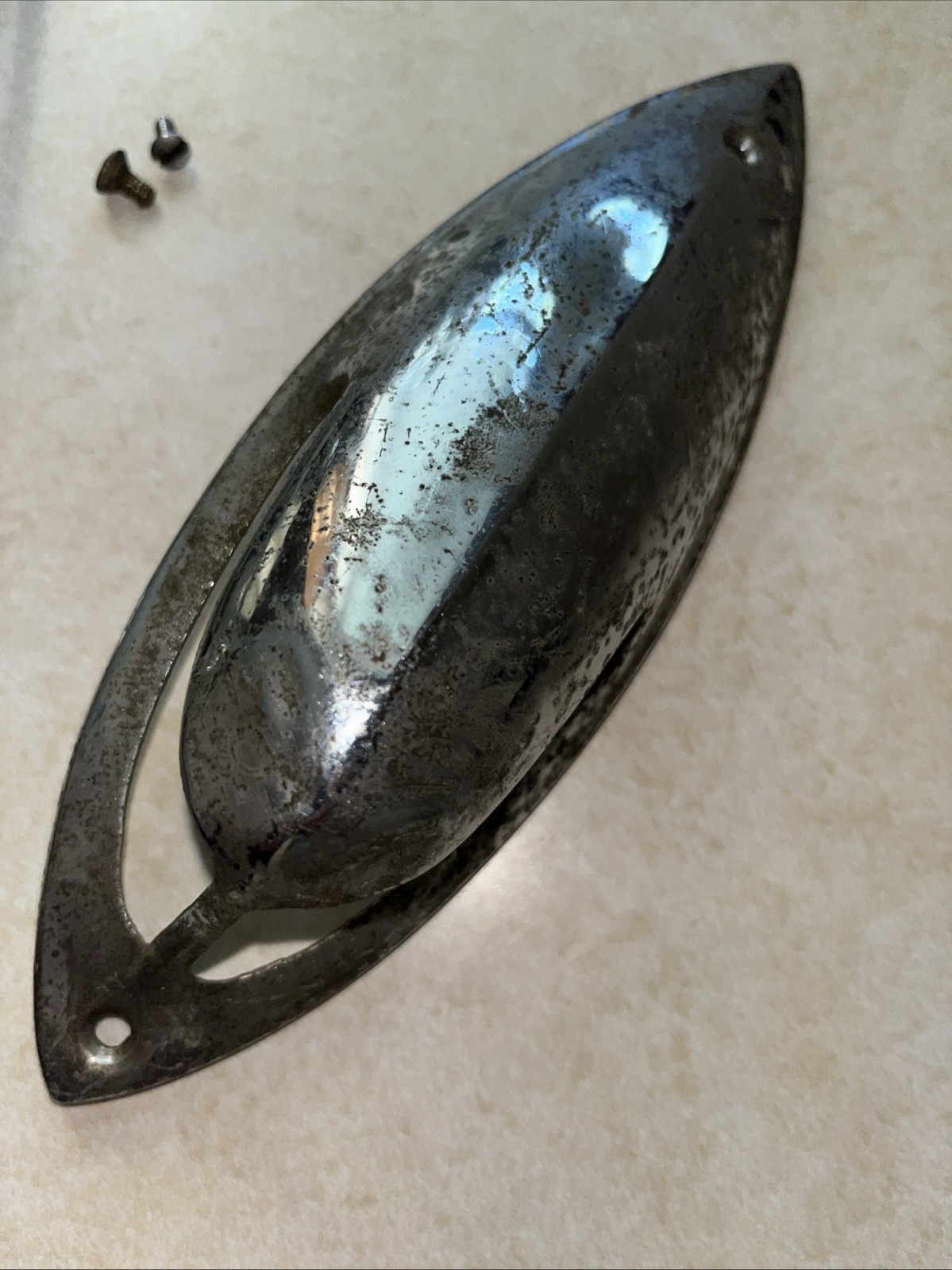 VTG Harley Solo WL WLA 45 Knucklehead Flathead G Front Fender Light Guide PH-6