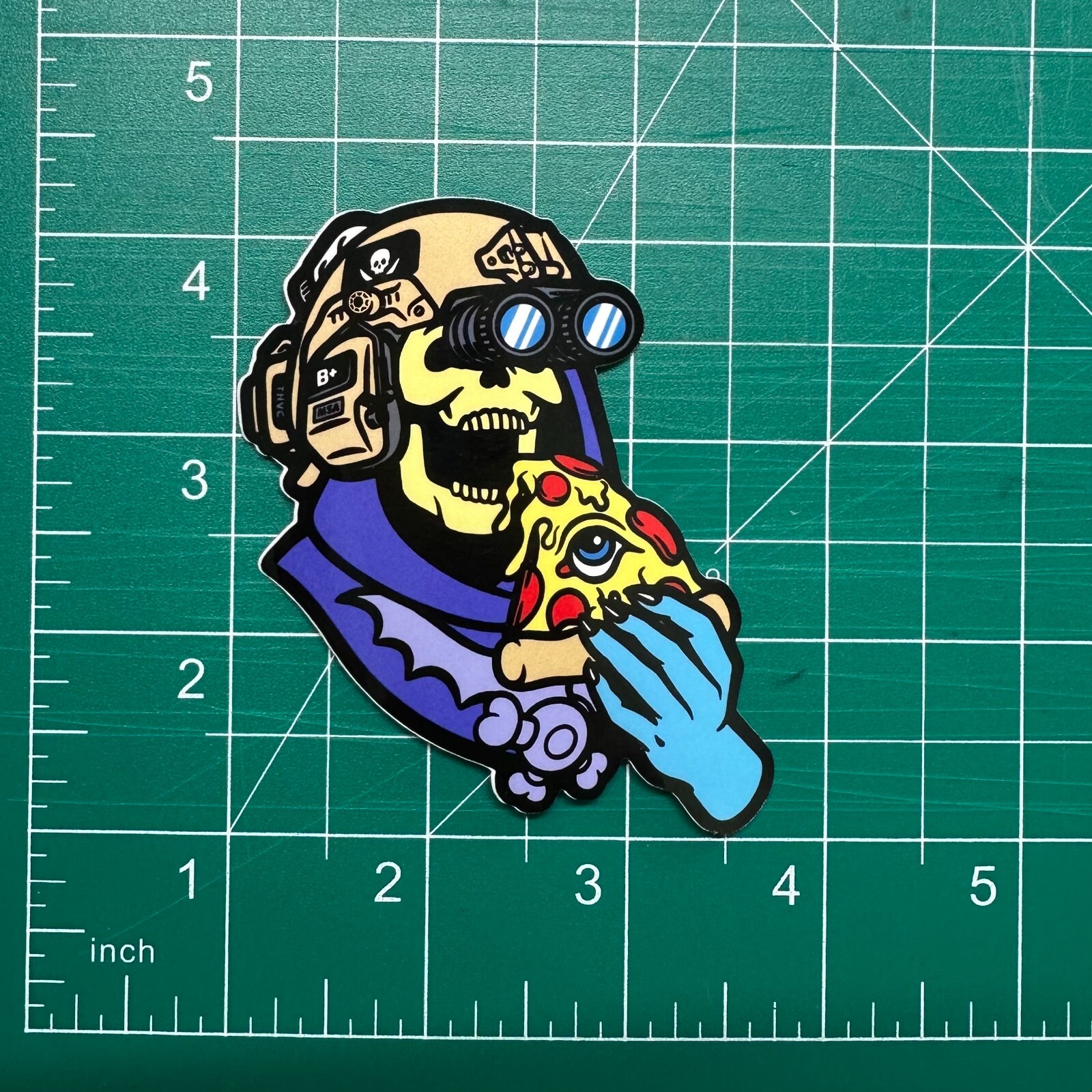 Wasteland Kooks x Room Temp Pizza - Wasteland Pizza Misfortunes Sticker, SupDef