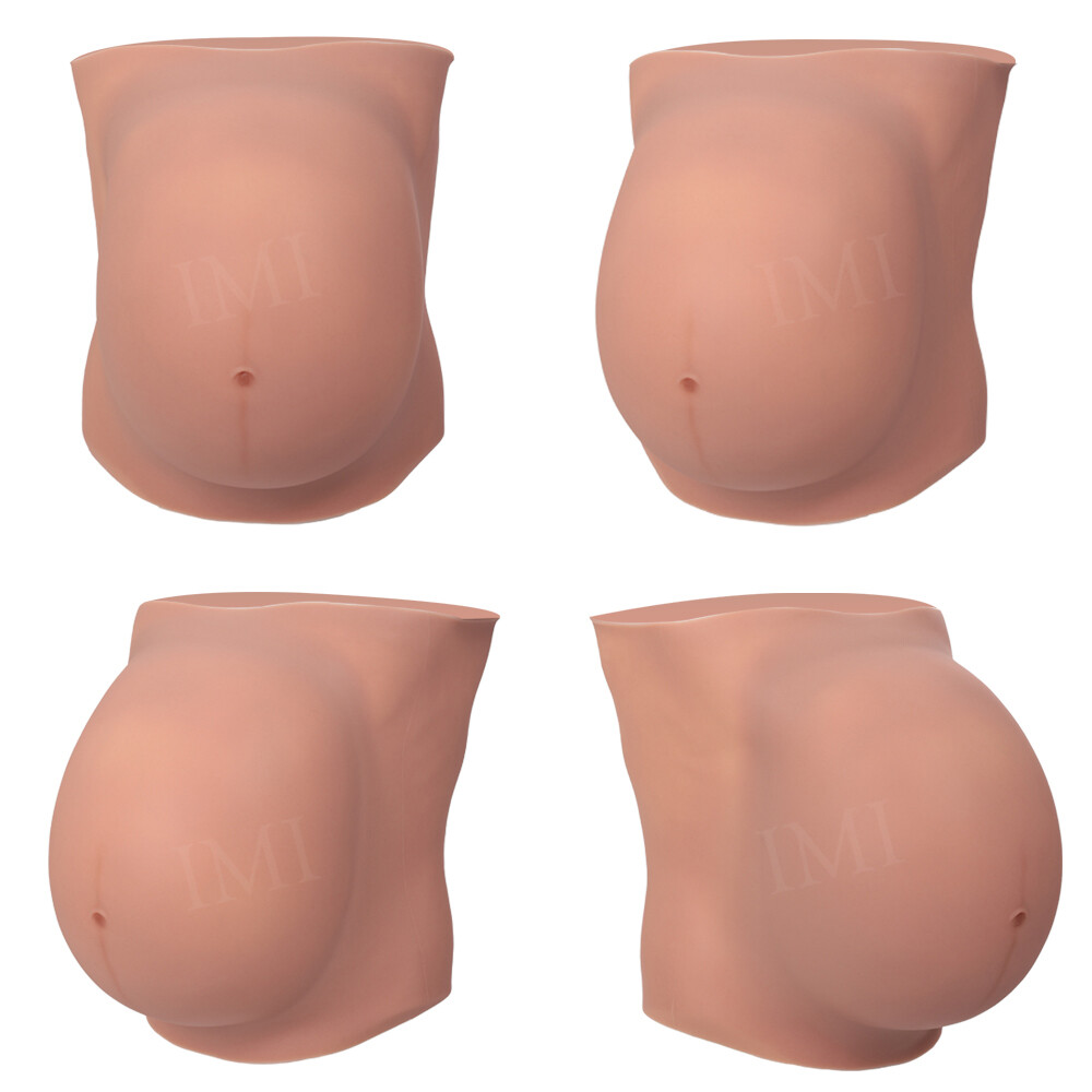 IMI Silicone Pregnant Belly Artificial Fake Pregnant Belly for Maternity Cosplay