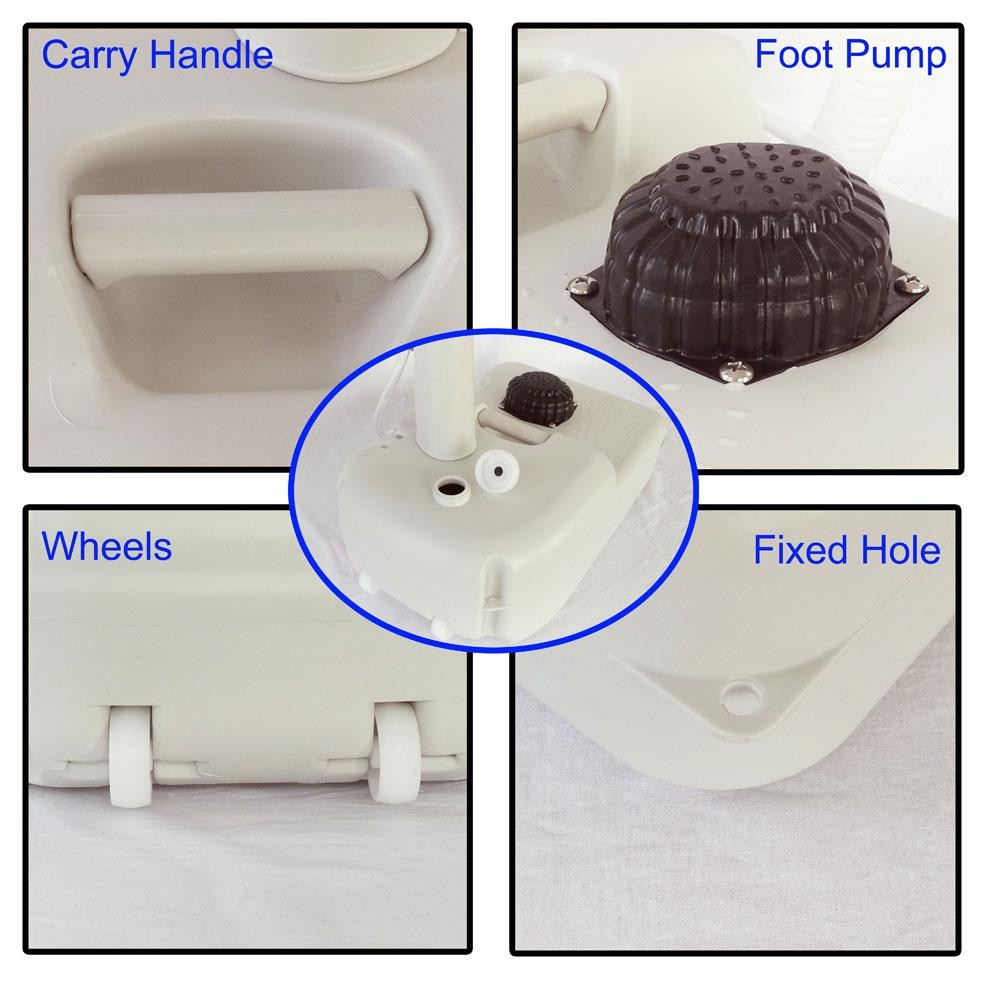 Portable Camping Sink Water Tank Wash Basin for Hiking RV Barber Kitchen Indoor