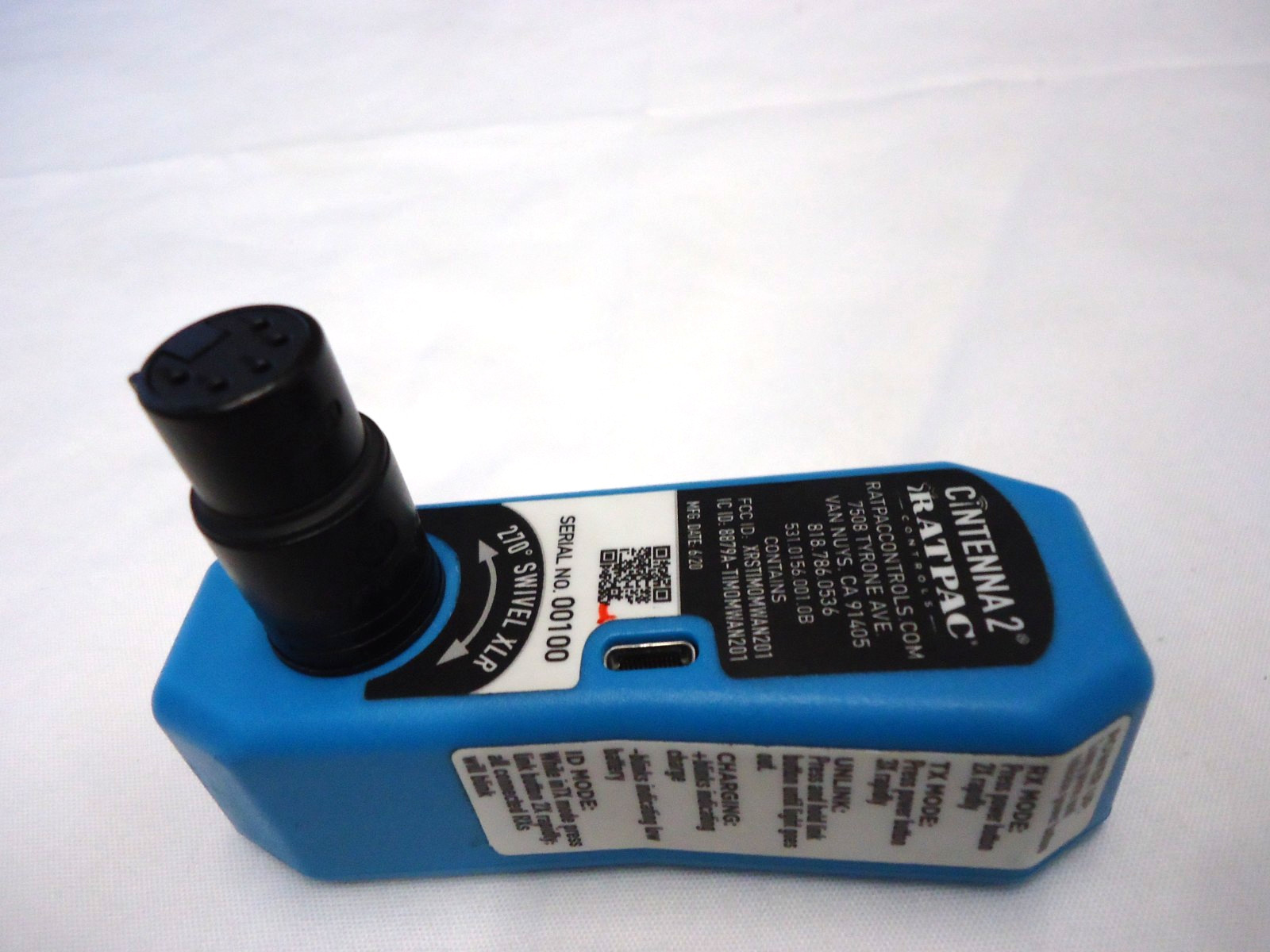 RATPAC CONTROL CINTENNA 2