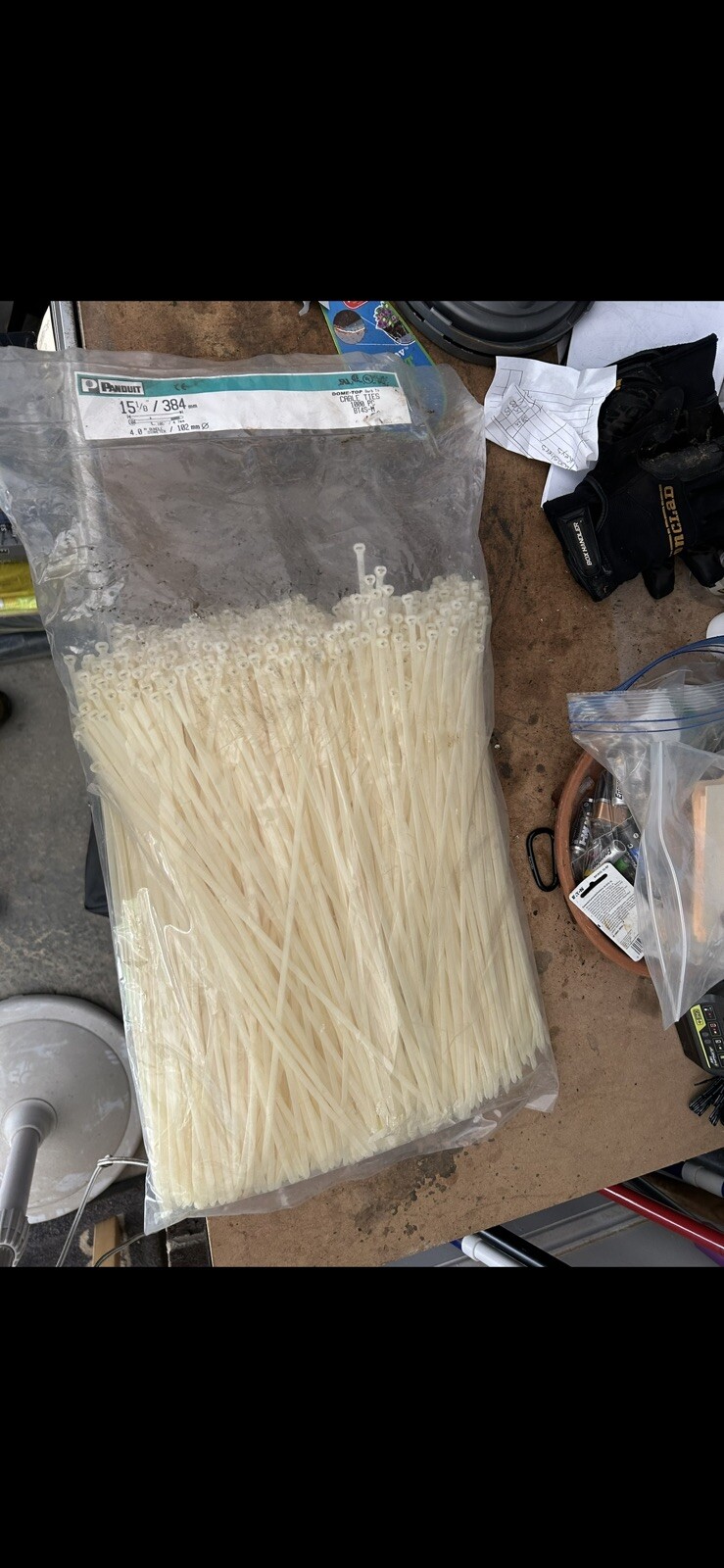 Panduit Bt4s-m 1,000/pk Cable Ties. New. Will Ship To Lower 48.  10 Available ￼