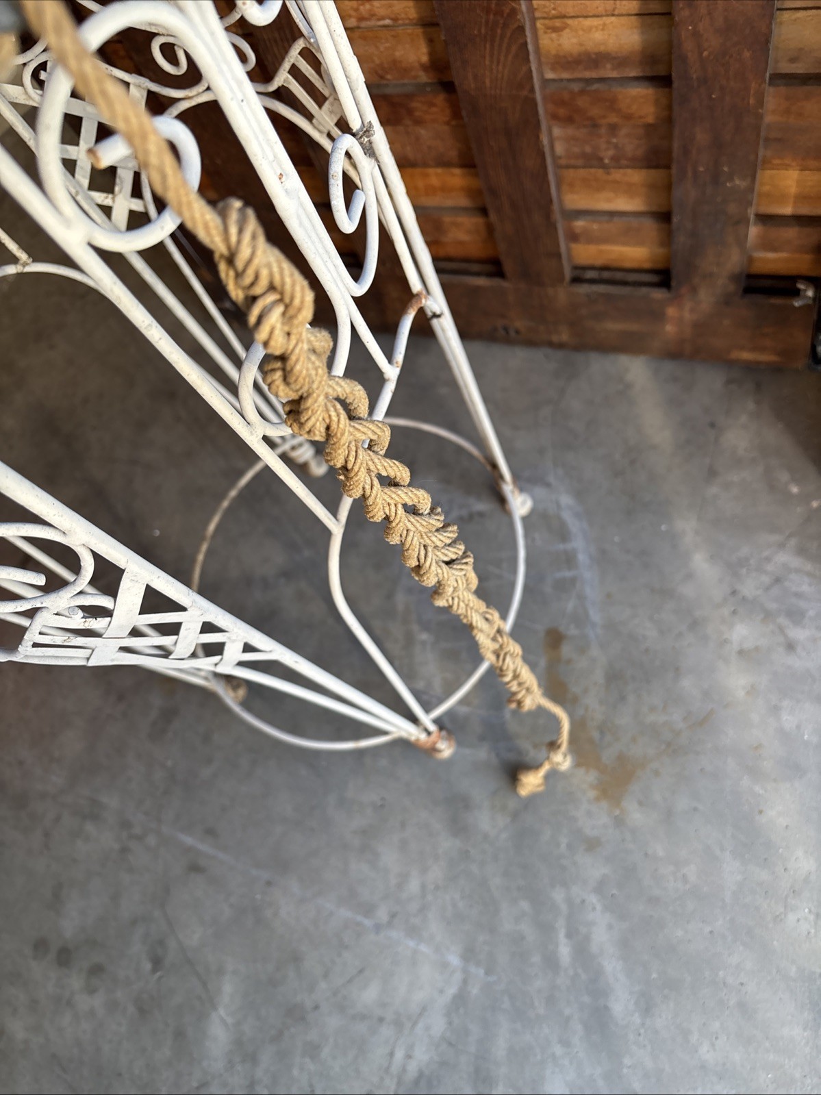 WWII U.S. MARKED WFL ROPE TENSION SNARE FIELD DRUM William F Ludwig