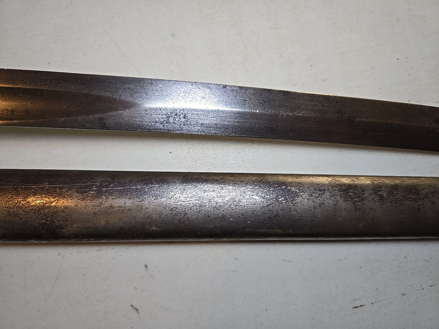 Pre-WWI British Pattern 1827 Volunteer Rifle Officers Sword w/Scabbard - Etched