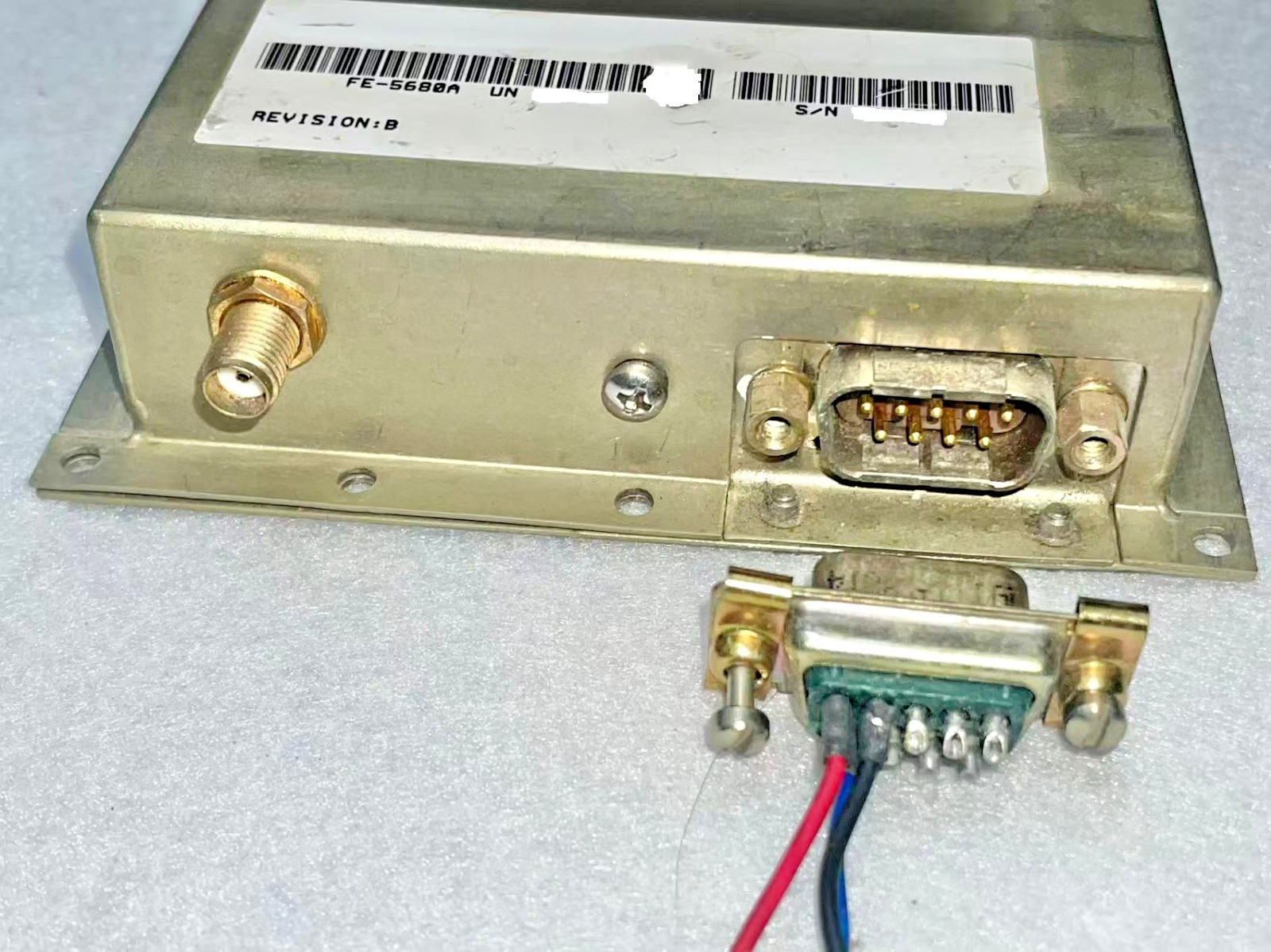 10MHz 1PPS FEI FE-5680A Series Rubidium Oscillator sinewave +15V Good Condition