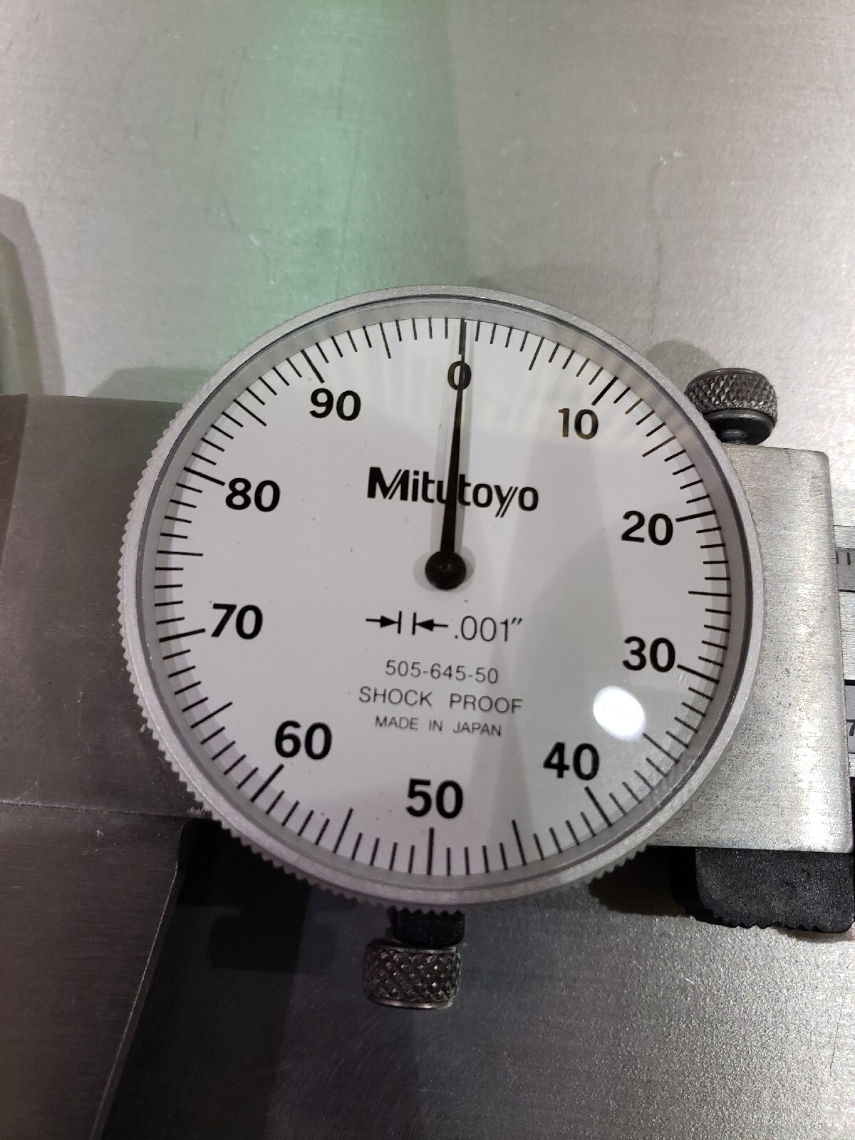 Crystal Cover Bezel lens Mitutoyo Dial Caliper 505-645-50 NEW USA MADE.