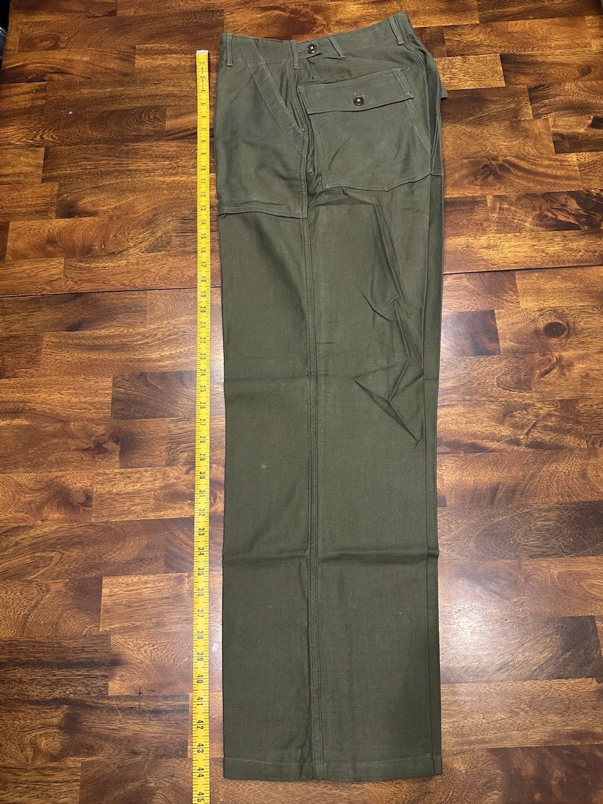 Korean War Era Fatigues HBT Herringbone Twill Shirt + Cotton OG 107 Trousers