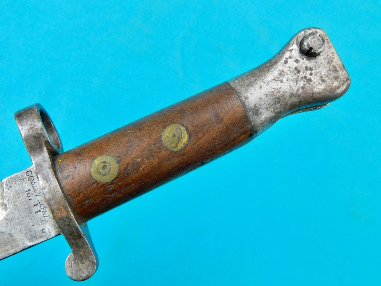 British WW1 WW2 Model 1888 Bayonet Converted to Fighting Knife