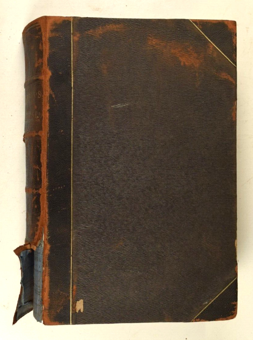 1859 Bound Peterson's Magazine Full Year w/ Hand Colored Engravings Sheet Music