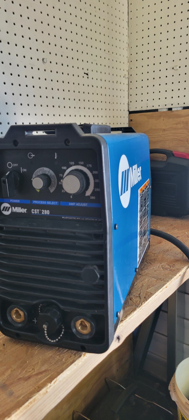 Miller CST-280 DC Stick TIG Industrial Welder, read description