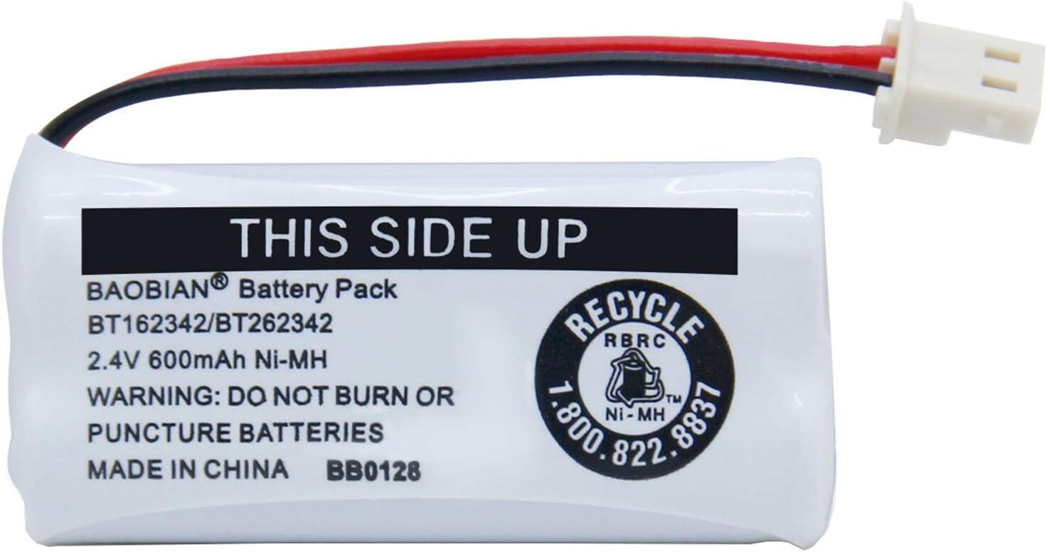 2x Cordless Phone Battery For AT&T BT166342 BT162342 VTech 89-1347-01-00 USA