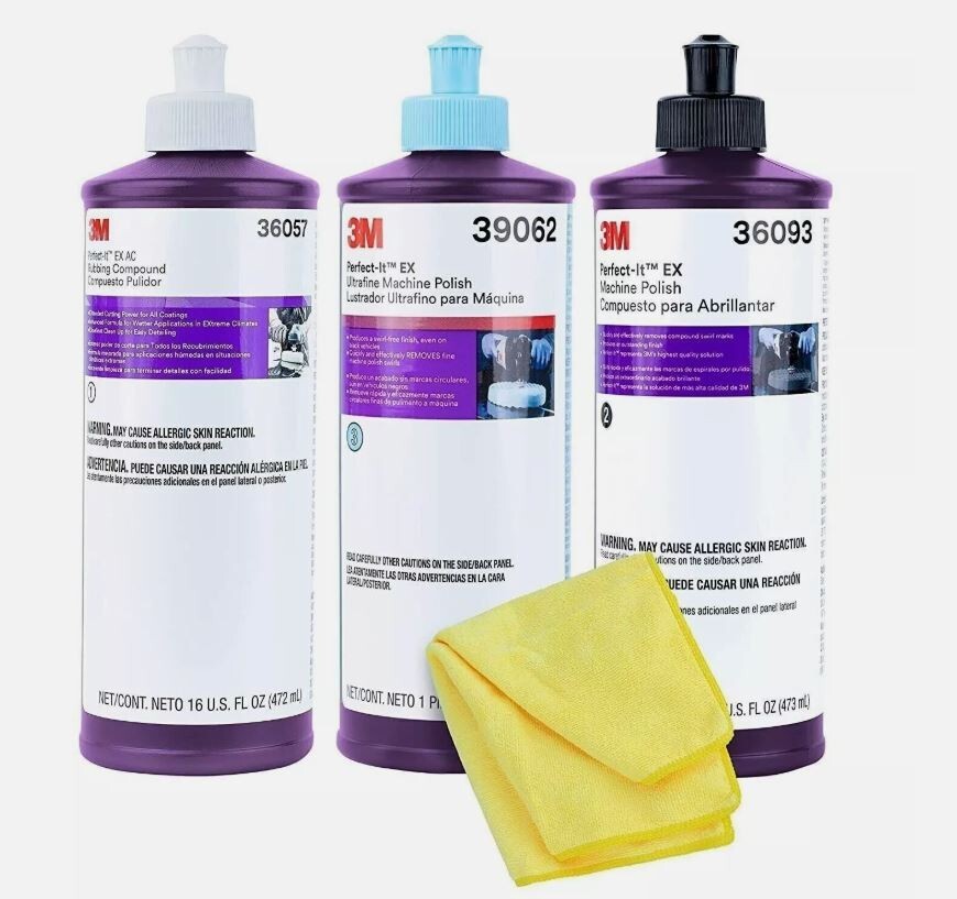 3M Perfect It Buffing And Polishing Kit | 36057 39062 36093 3M Pint