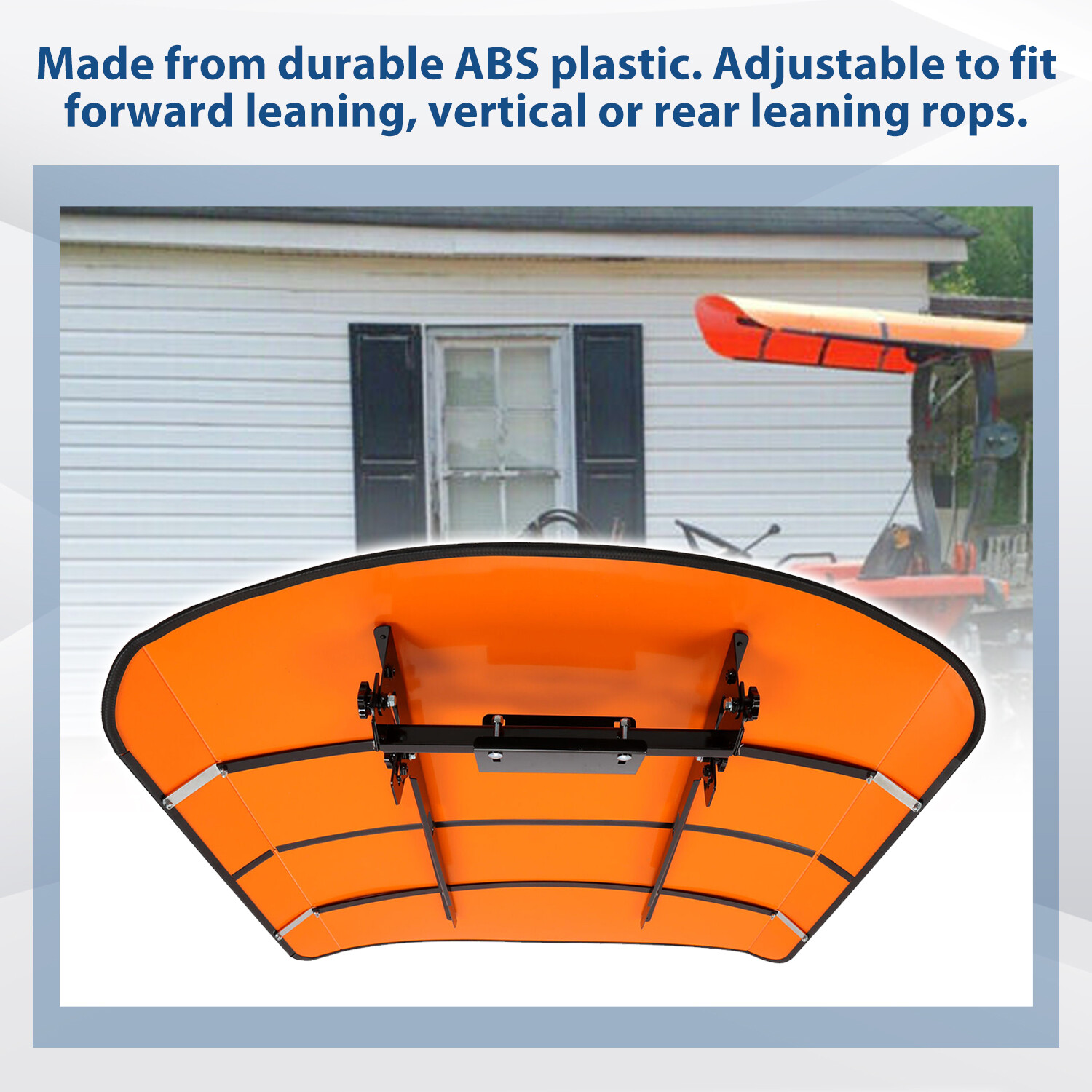 Orange Tuff Top Tractor Canopy For ROPS 48-3/8" X 48-3/8"