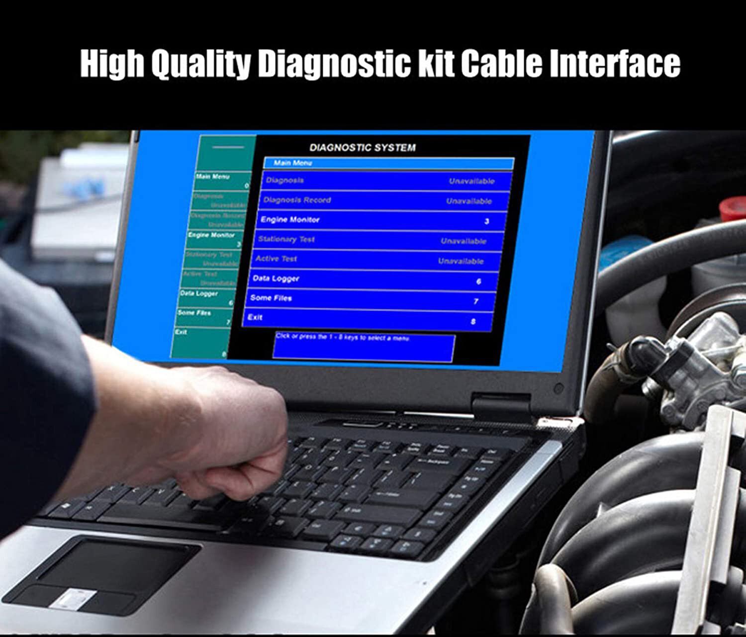 Diagnostic cable adapter for Yamaha YDS Marine Outboard WaveRunner Jet Boat