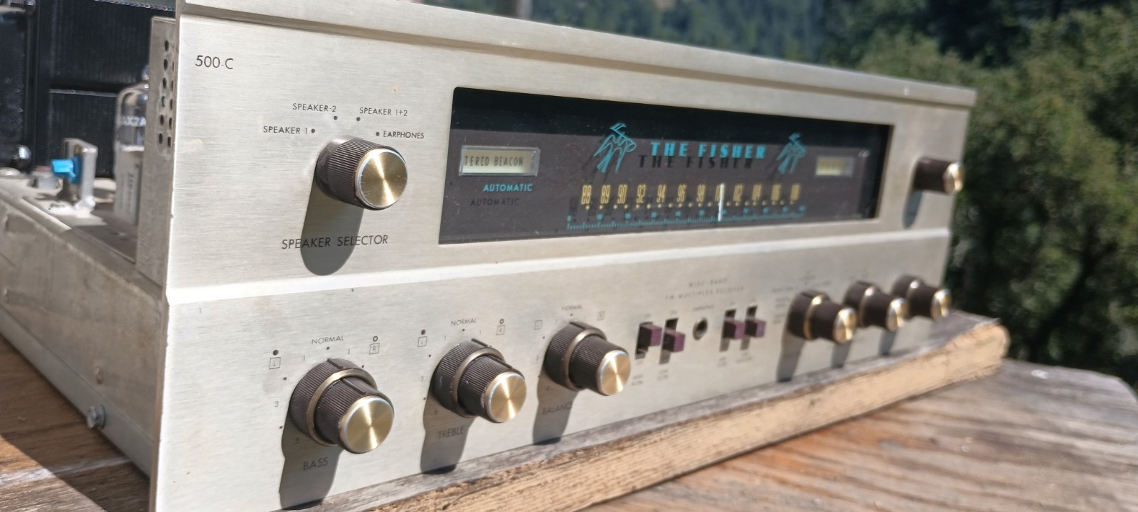 VINTAGE FISHER 500C TUBE RECEIVER, WORKING Condition