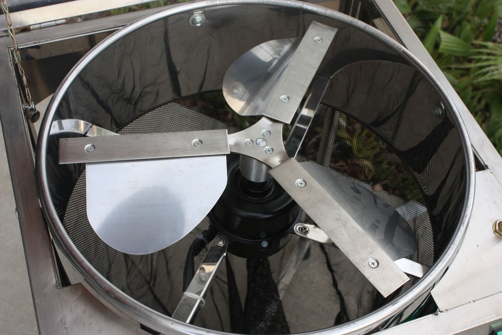 Triple Stainless Steel Blades Pro 18" Electric Hydroponic Trimmer Trim Leaf Bud