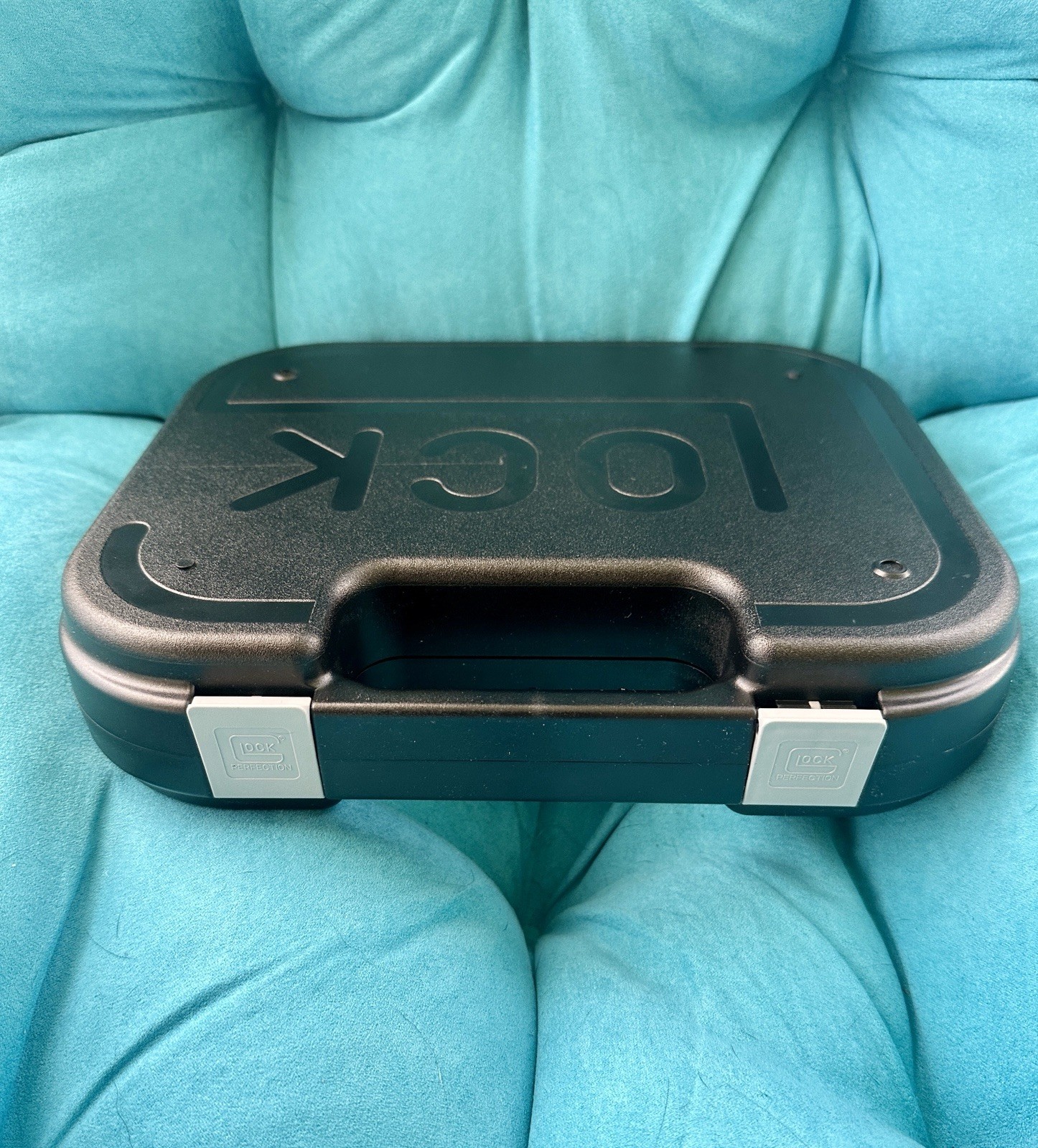 Glock OEM Black Factory Clamshell Folding Padded Pistol Case