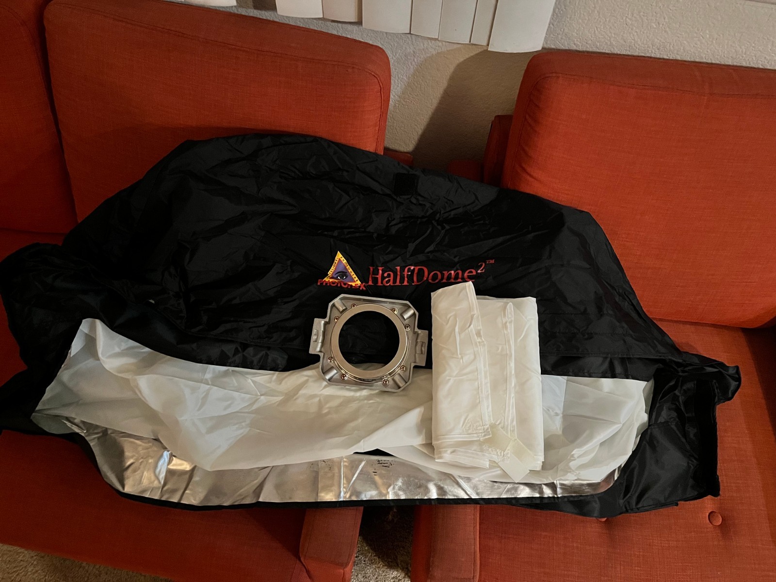 Photoflex Medium half dome and large platinum series