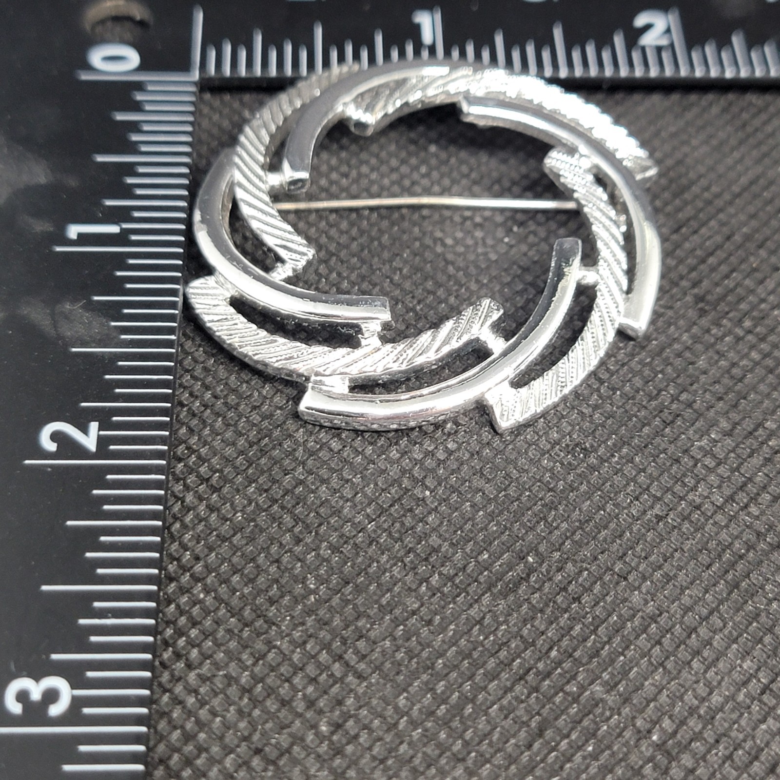 Vintage Brooch Lot Silver Tone Trifari Monet Sarah Coventry