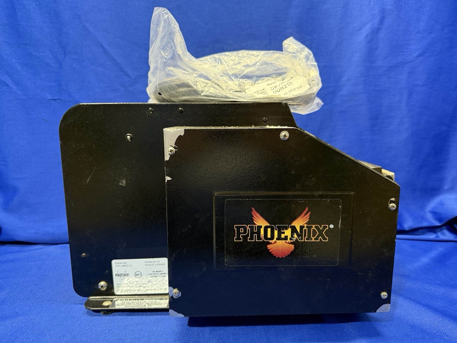 Phoenix E-1 Electronic Automatic Gummed Paper Tape Dispenser - Powers On - Read