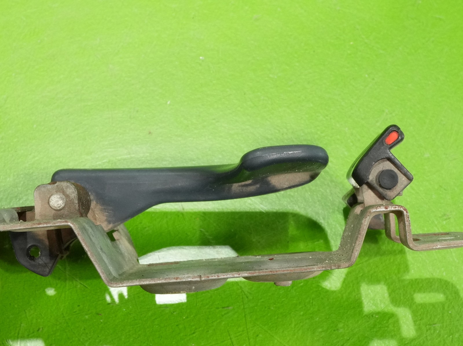 92-95 Civic OEM passenger right interior door handle lever lock blue