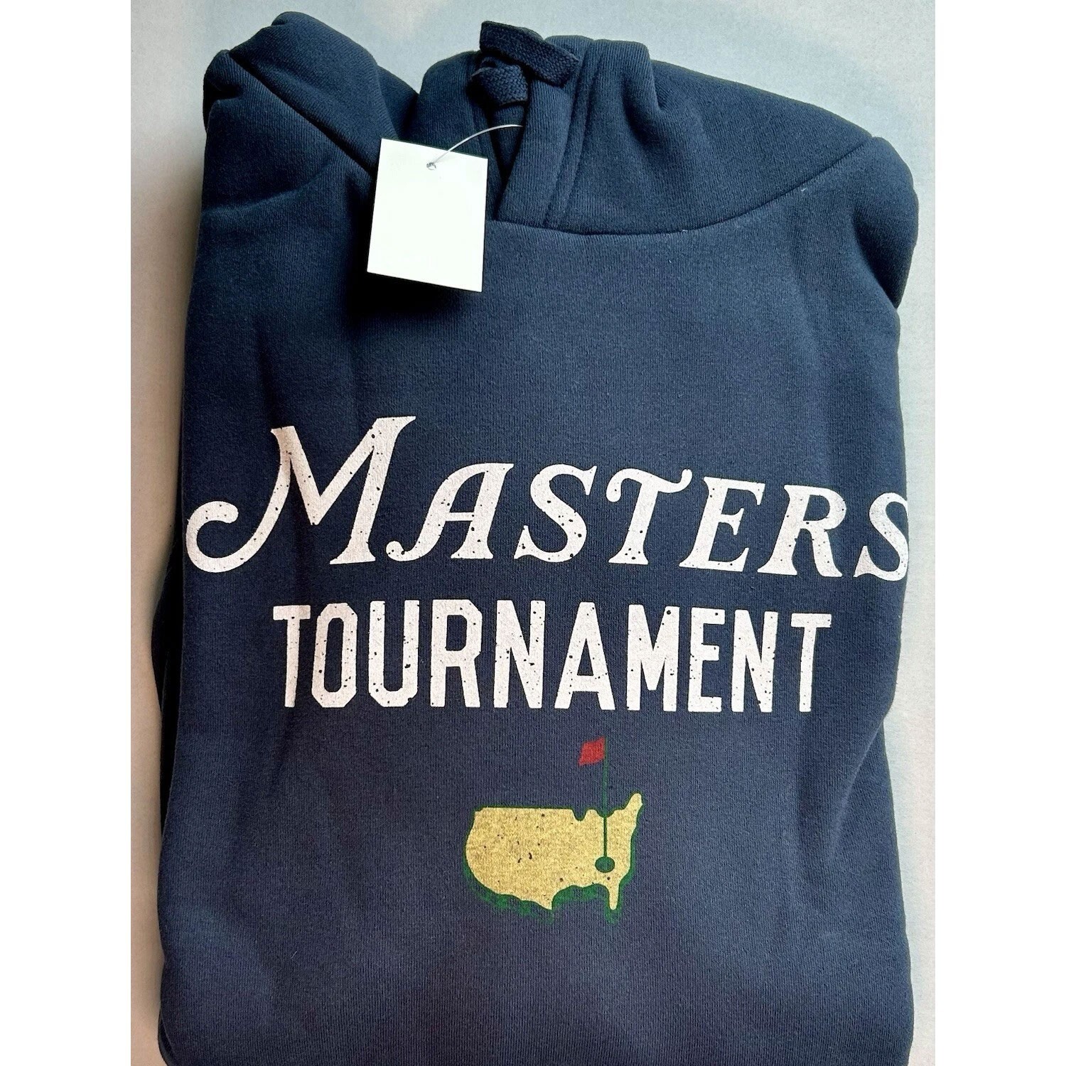 2026 Masters Tournament Navy Blue Hoodie Sweatshirt Golf Pullover Reprint Gildan