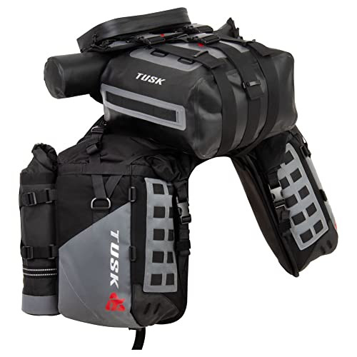 Tusk Highland X2 Rackless Luggage with Small Duffel, Bottle Holder & Heat Shield