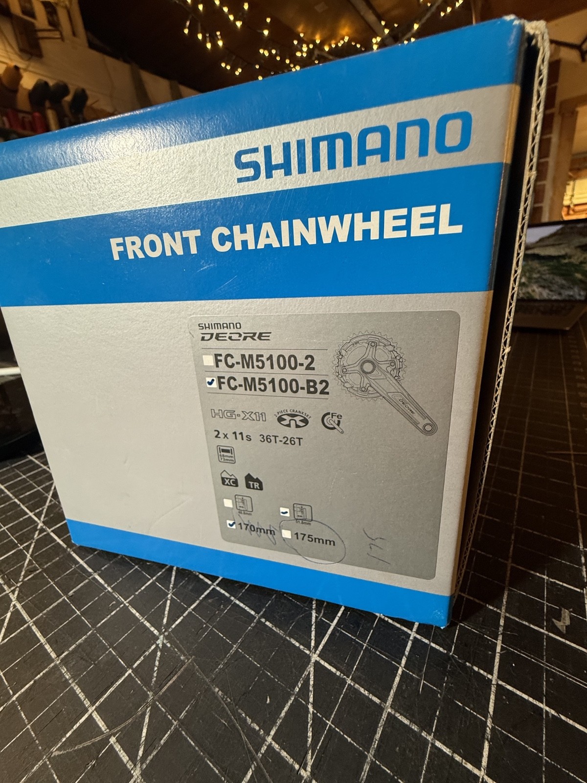 Shimano FC-M5100-B2 Crankset Grey