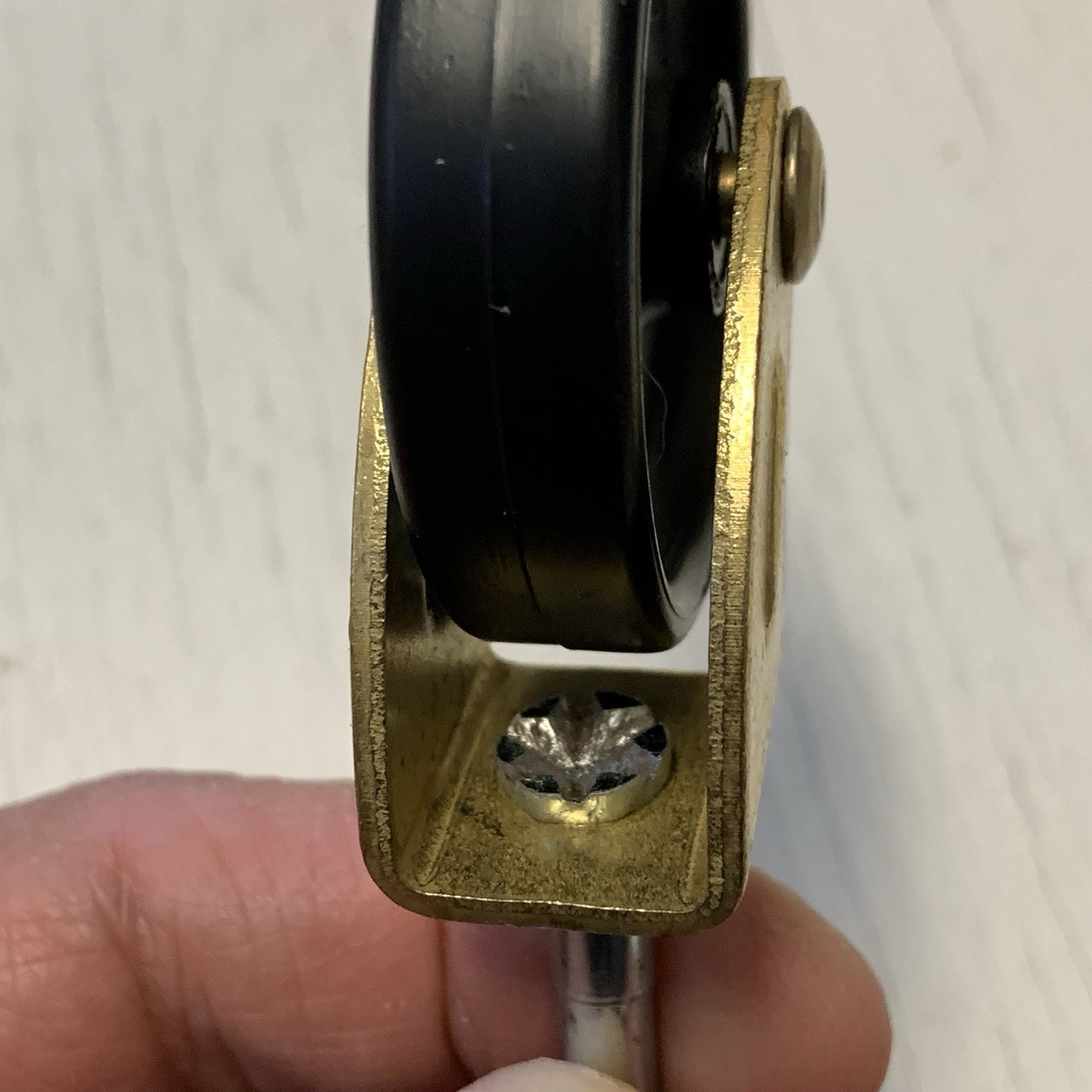 Set Of 4 Tea Cart Caster Wheels With 4 Sockets 2” Diameter Wheels By 7/16” Wide