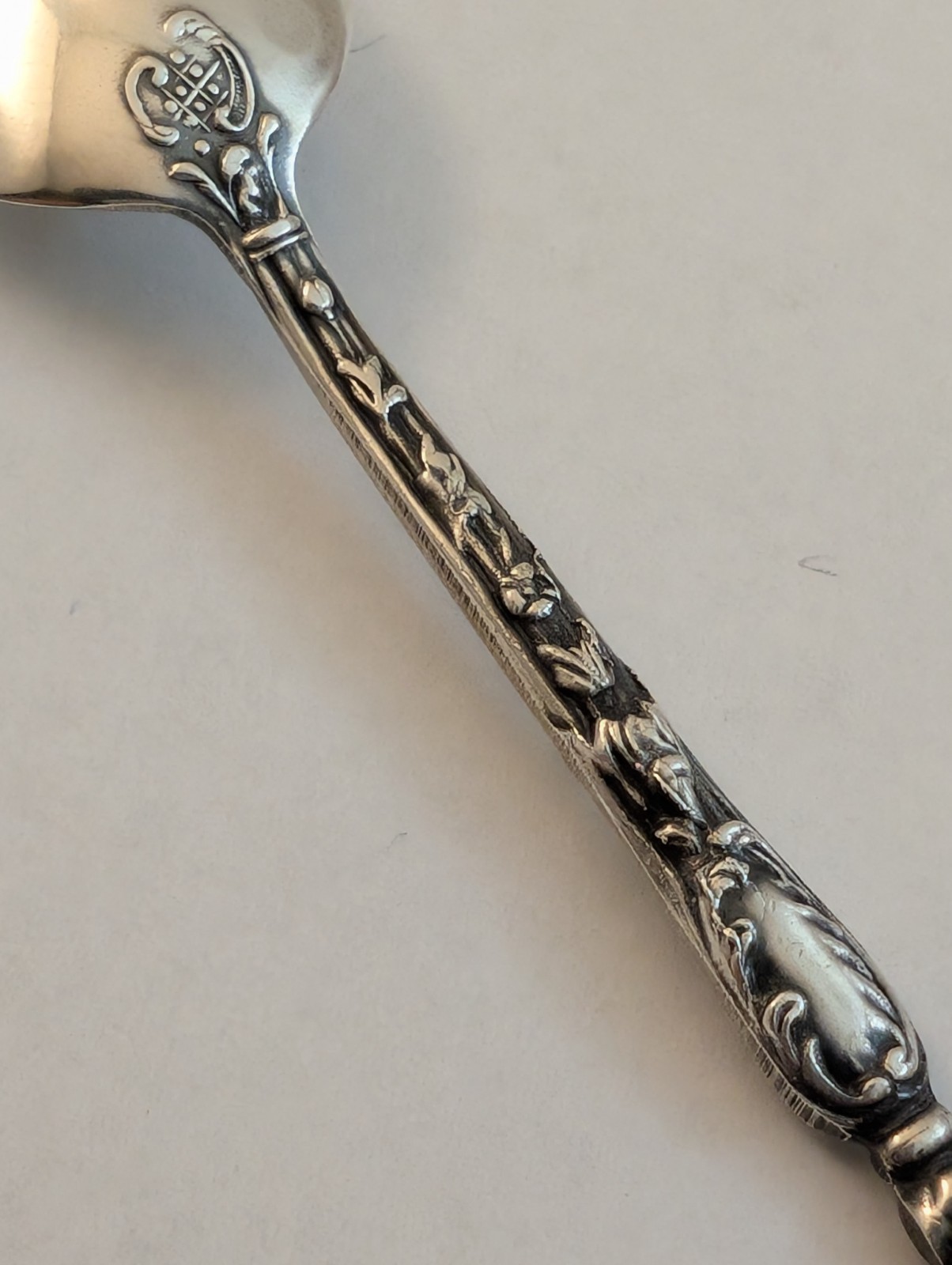 Vintage France Souvenir Spoon JM Notre Dame Cathedral Paris