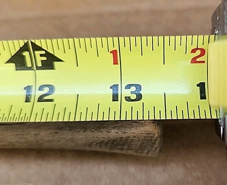 Vtg Heller USA Carpenter Claw Hammer Hickory Handle (Stamped Head)