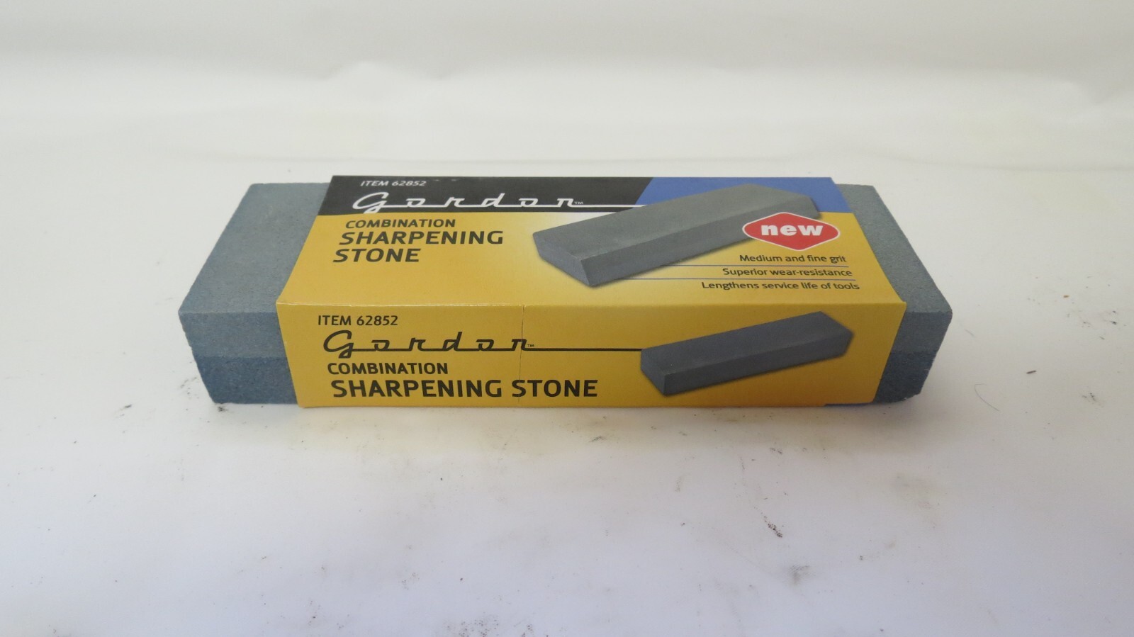 Sharpening Stone Dual Grit Knife Sharpener Superior Wear 62852