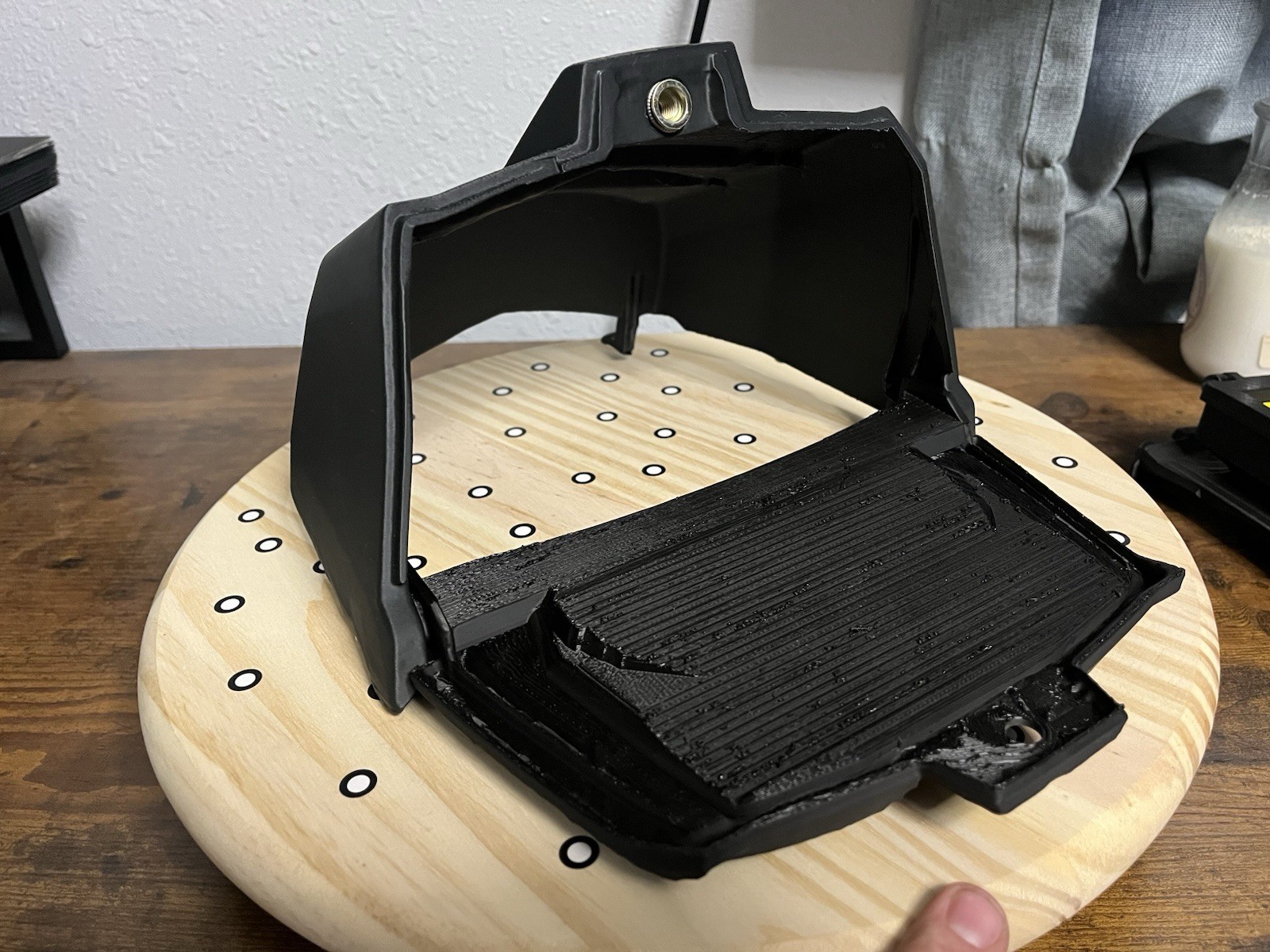 Ski-Doo XS XM Glovebox Extension 3d printed