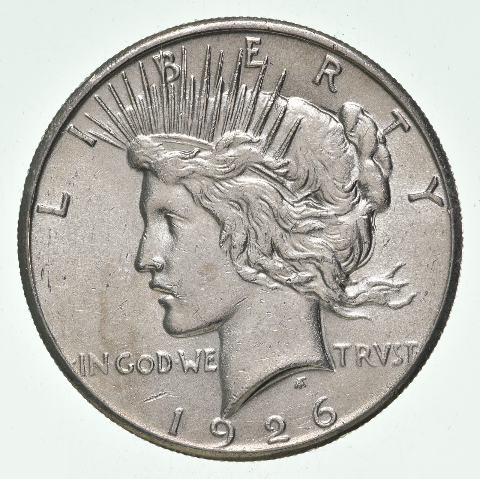 (1) AU 1926 (P) Peace Silver Dollar 90% - Almost Unc -Dripping with Luster