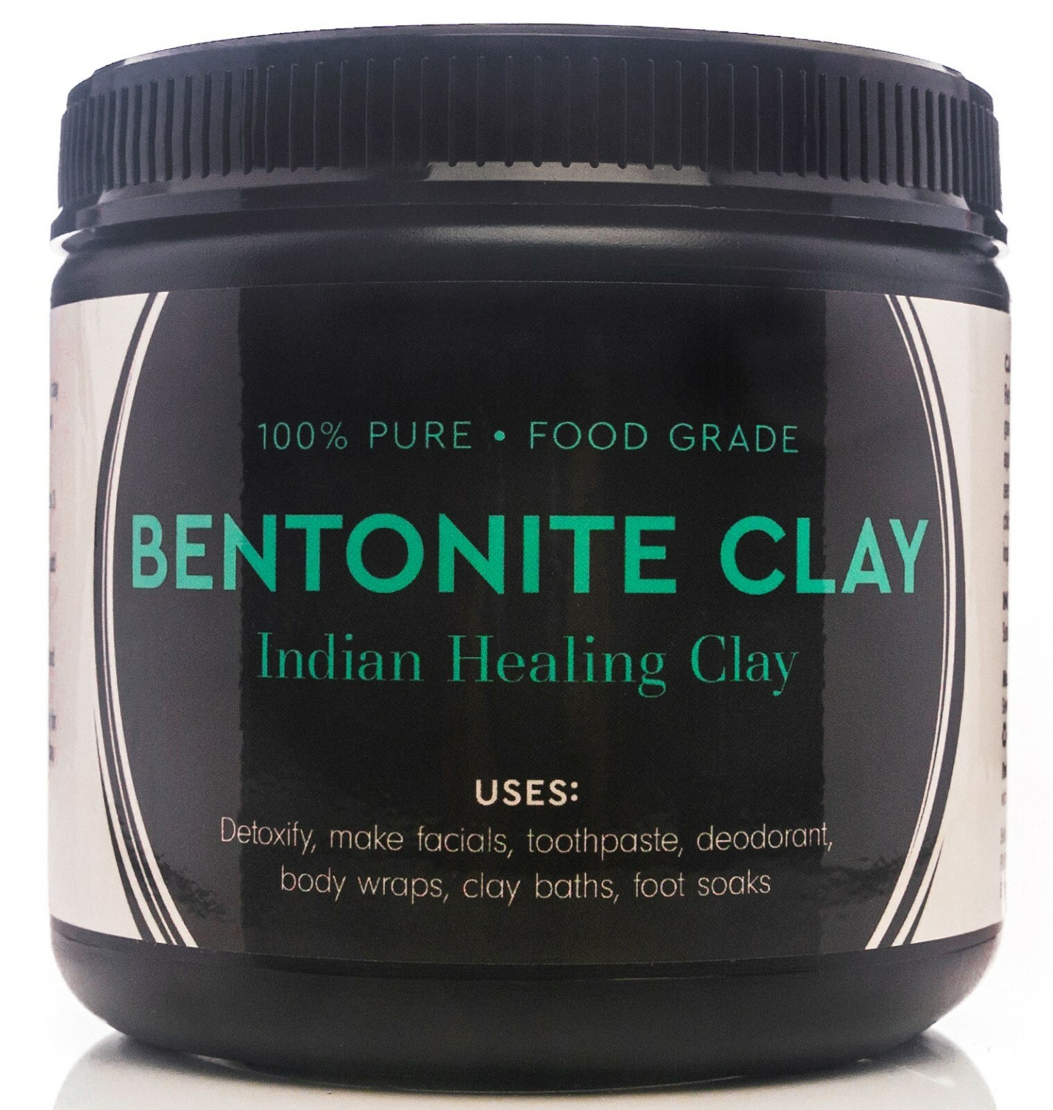 Food Grade Sodium Bentonite Clay - Powder - 1 Pound…