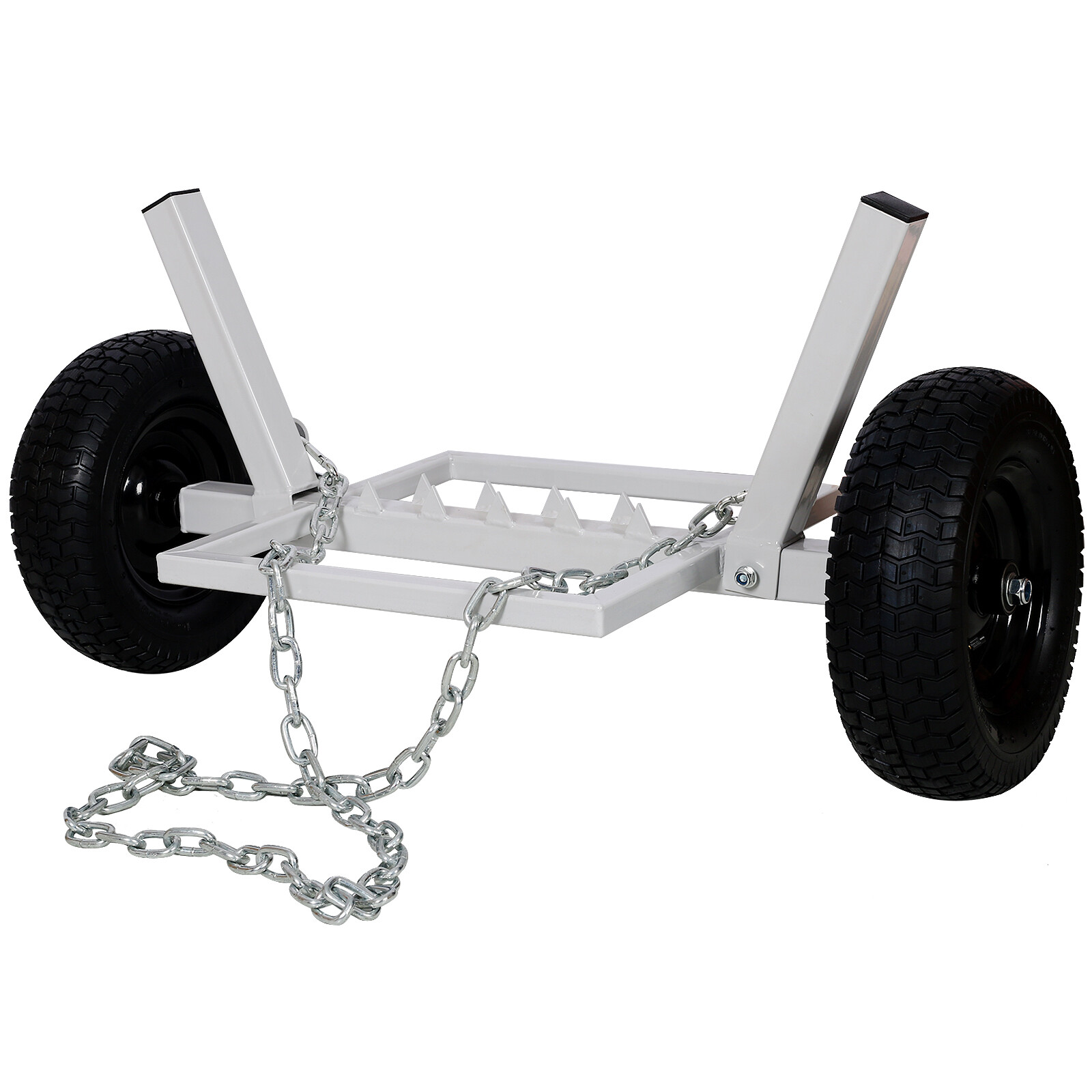 Heavy Duty Log Dolly Log Holder 42 in Length 1100 LBS Capacity Skidding Arch