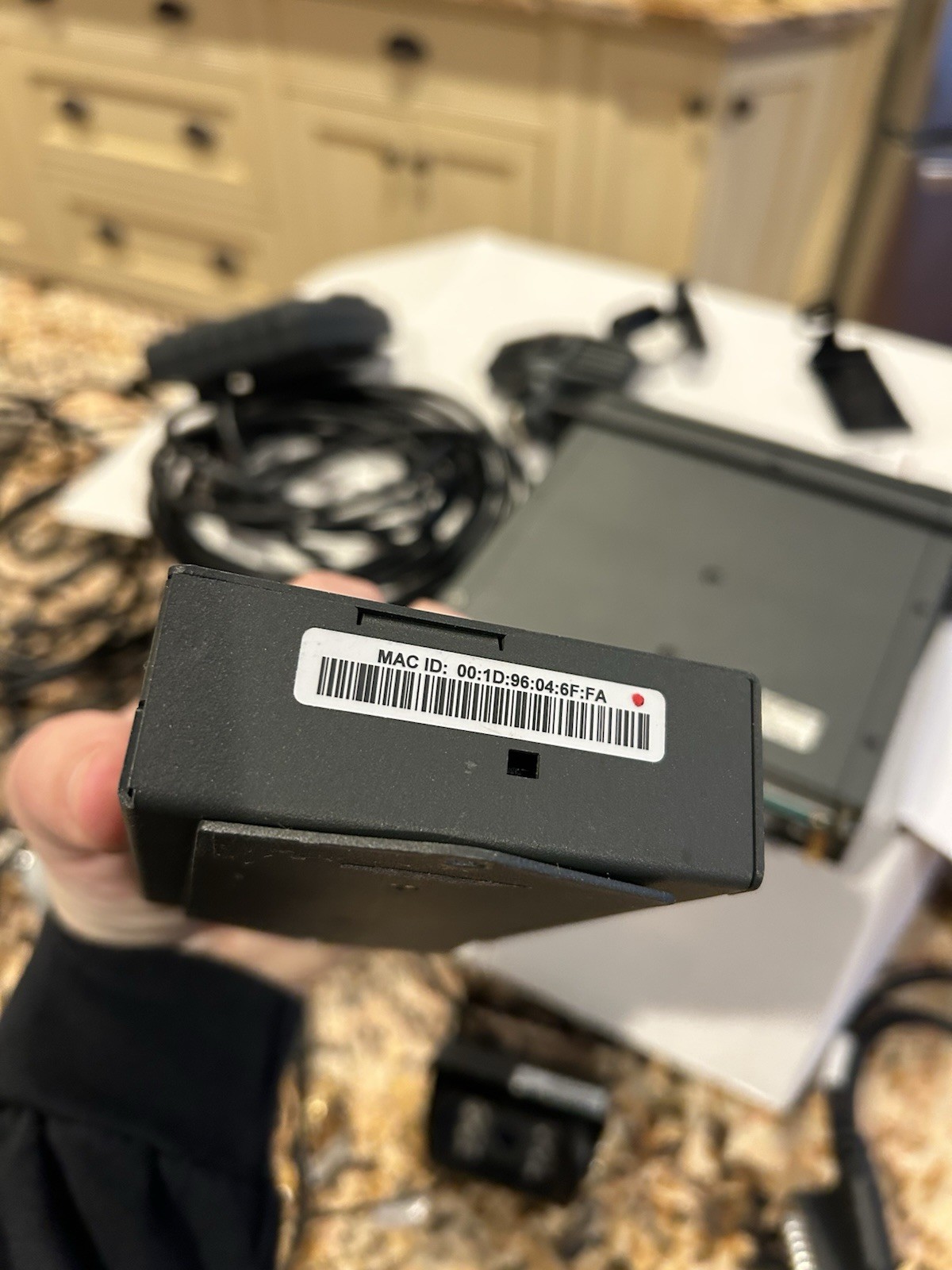 Complete WatchGuard 4RE DVR2 Display - Surveillance System, Dash Camera, Cables.