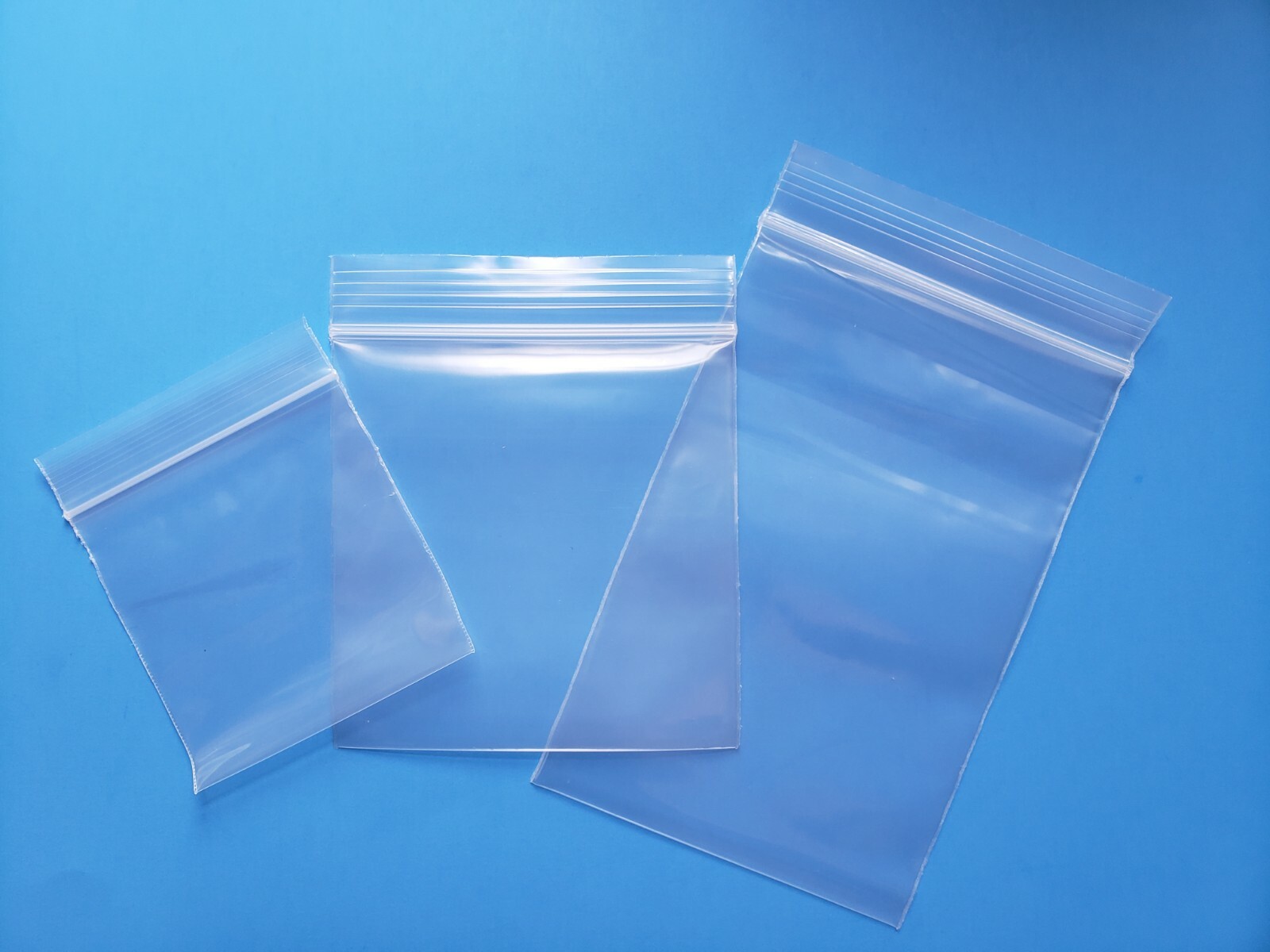 Clear Reclosable Zip Seal Top Lock 4Mil Heavy Duty Bags Plastic 4 Mil Baggies