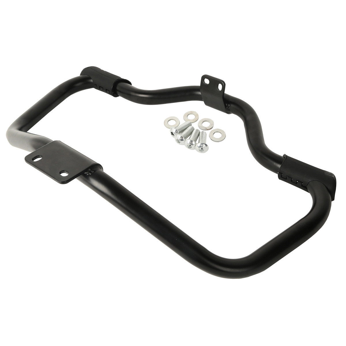 Black Engine Guard Highway Crash Bar For Harley Sportster 883 1200 XL XR 2004-22