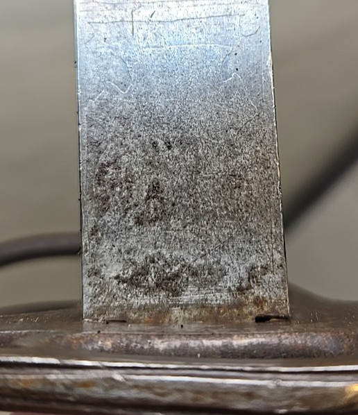 Pre-WWI British Pattern 1827 Volunteer Rifle Officers Sword w/Scabbard - Etched