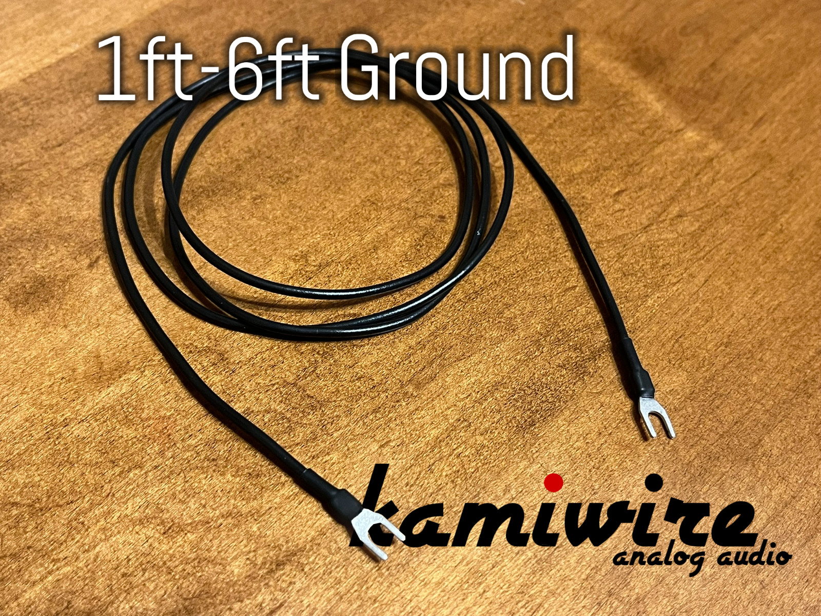 Kamiwire KG1 - 18 AWG Pure OFC Turntable Ground Wire - Silver Soldered - USA