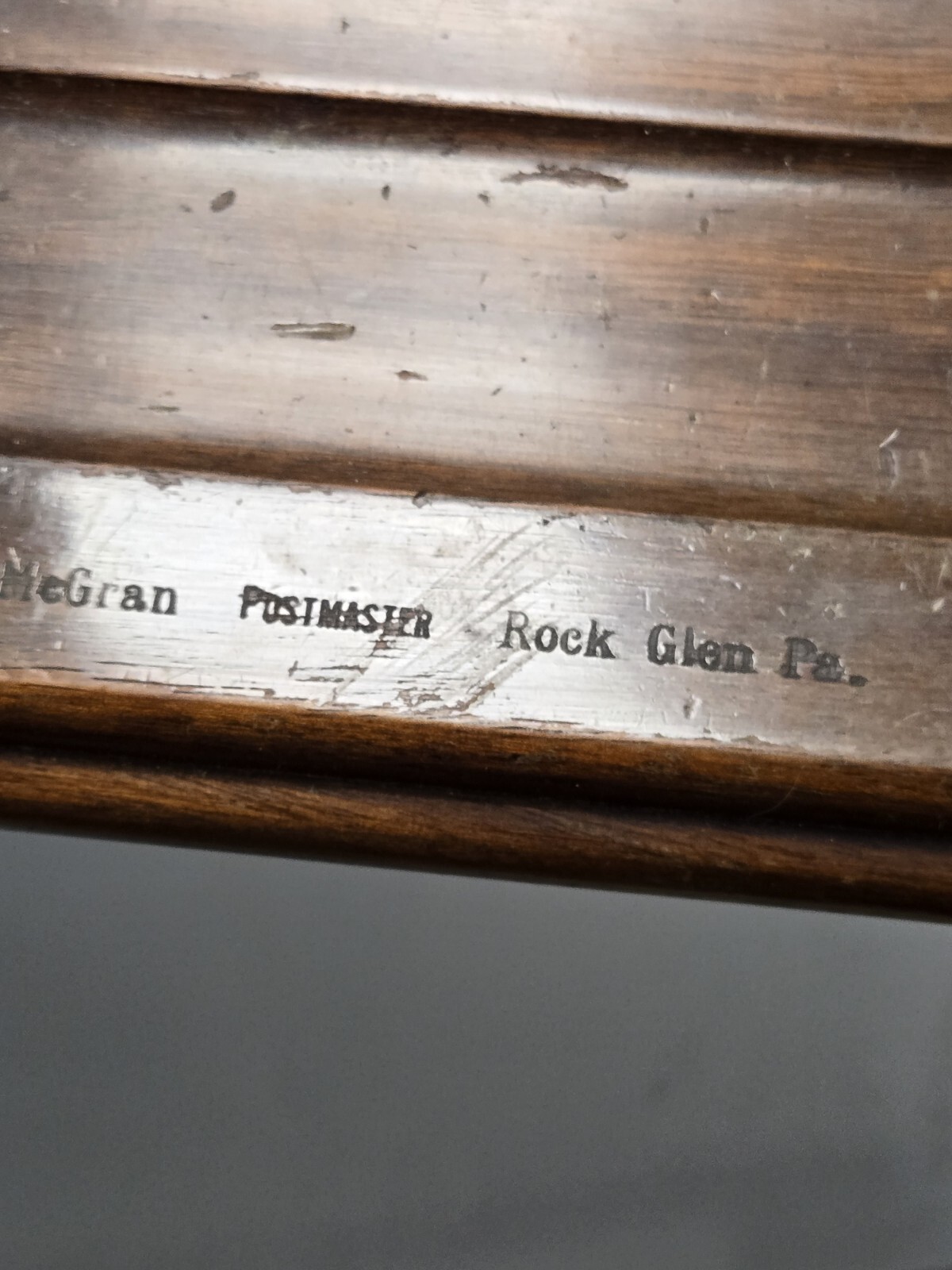 Old 1940 Pony Express Presentation Sheaffer Pen Desk Set Roosevelt Rock Glen PA